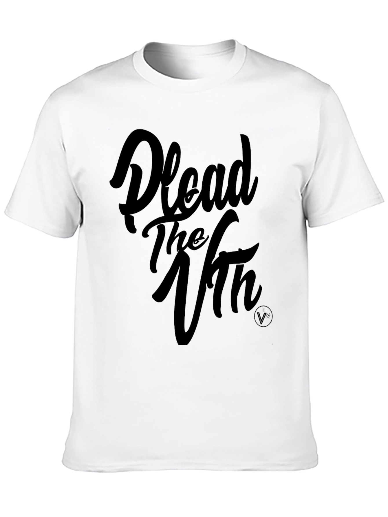 Plead The Vth Black Graphic Tee