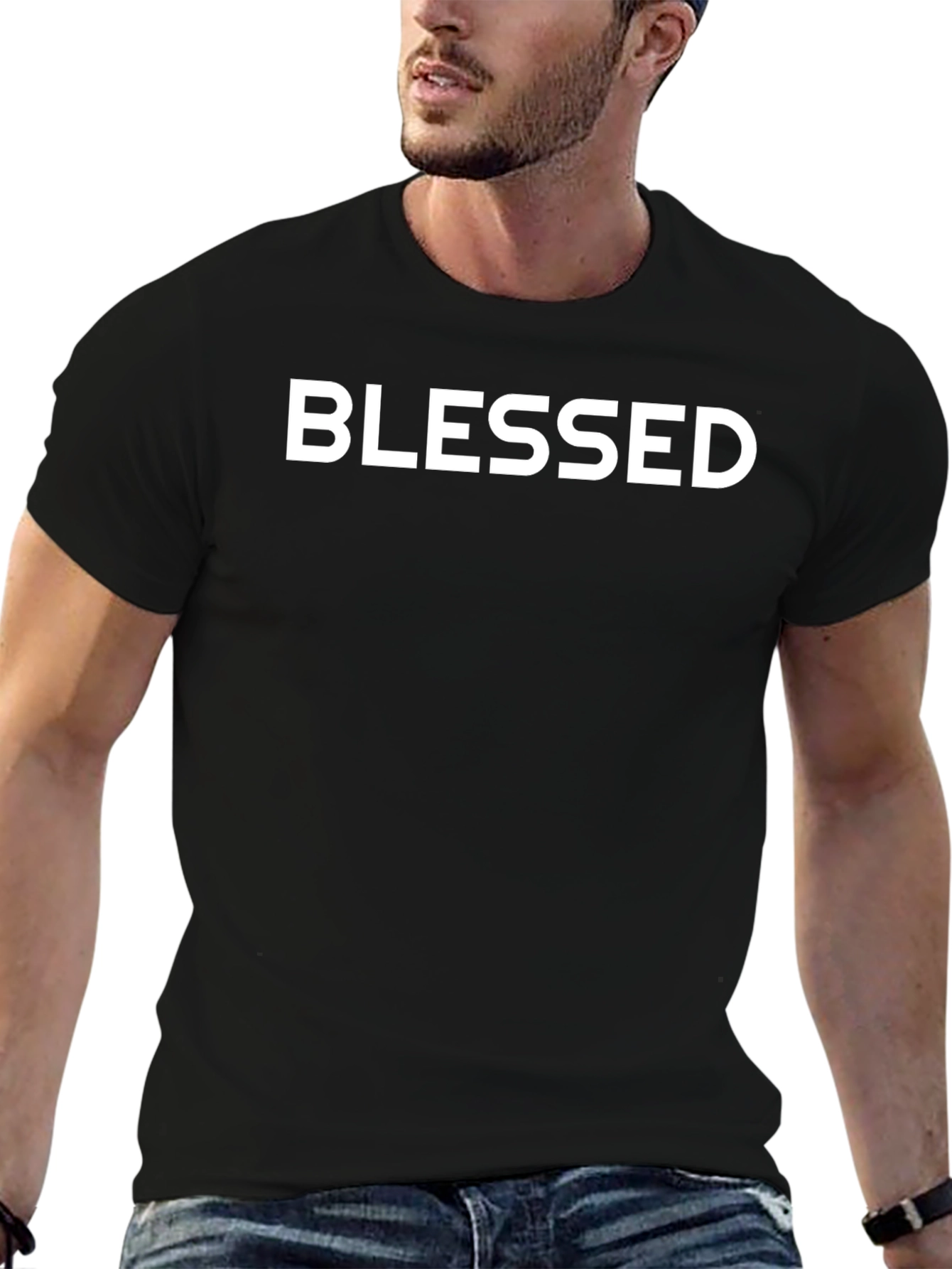 Blessed Graphic Tee - Black