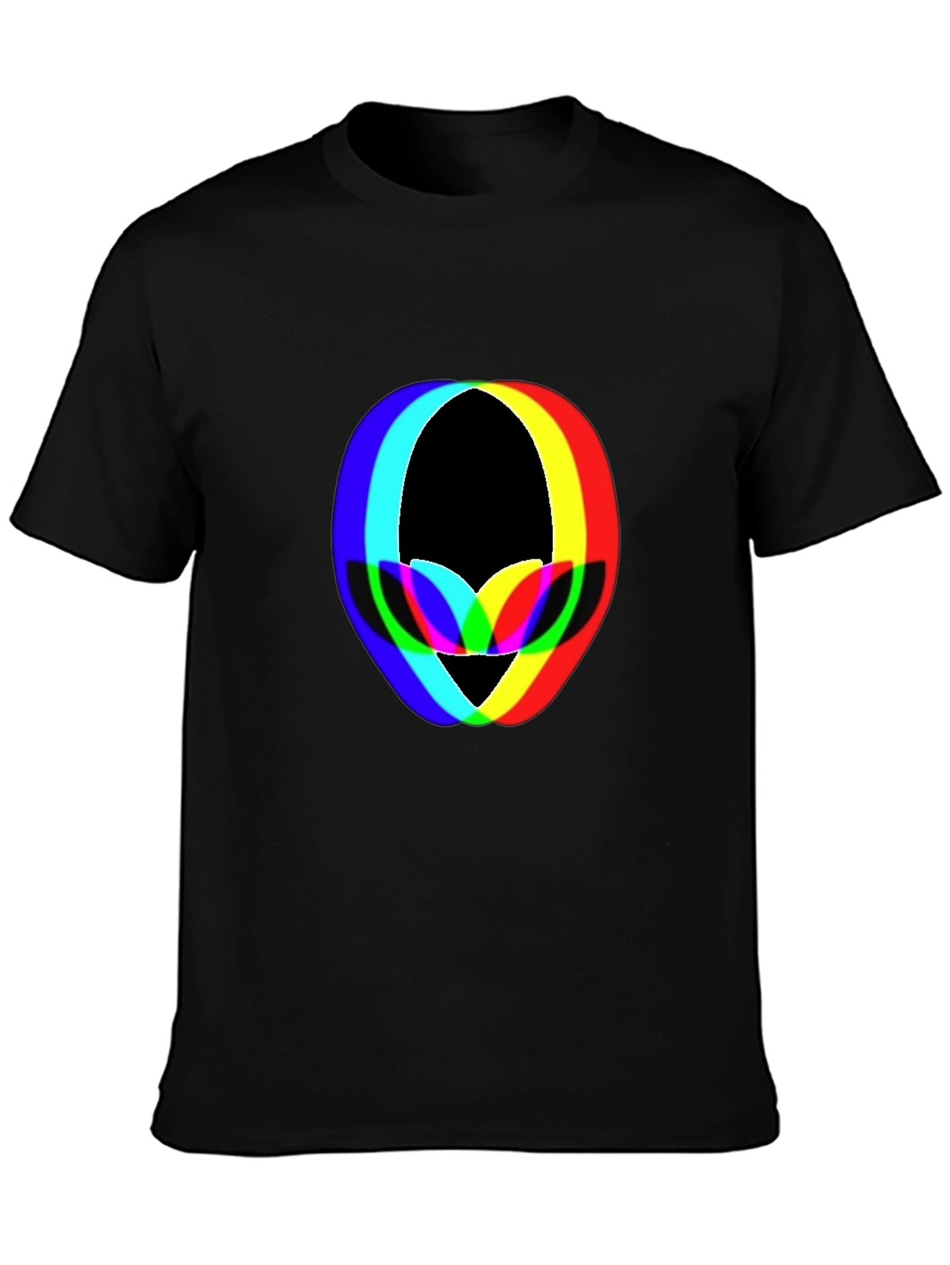 Retro Alien Head Graphic T-Shirt