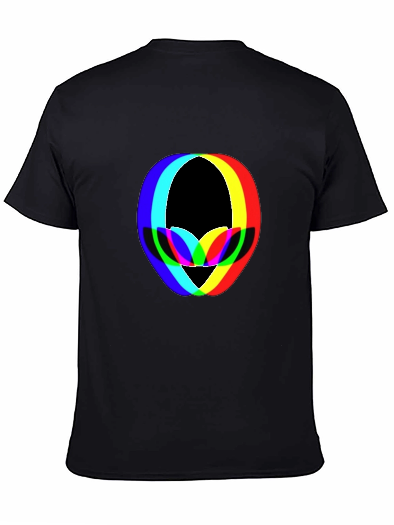 Retro Alien Head Graphic T-Shirt