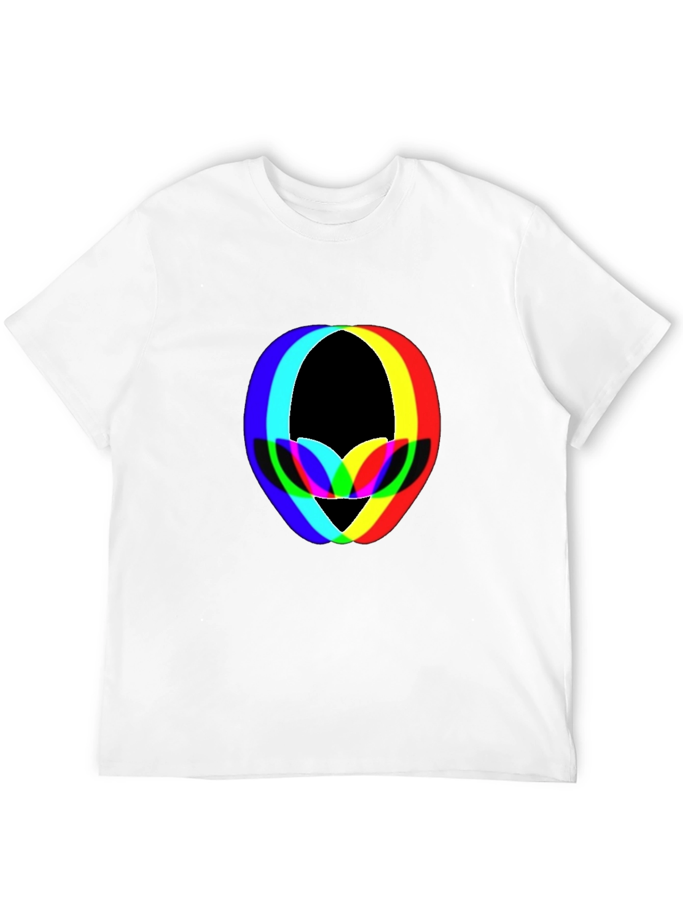 Retro Alien Head Graphic T-Shirt