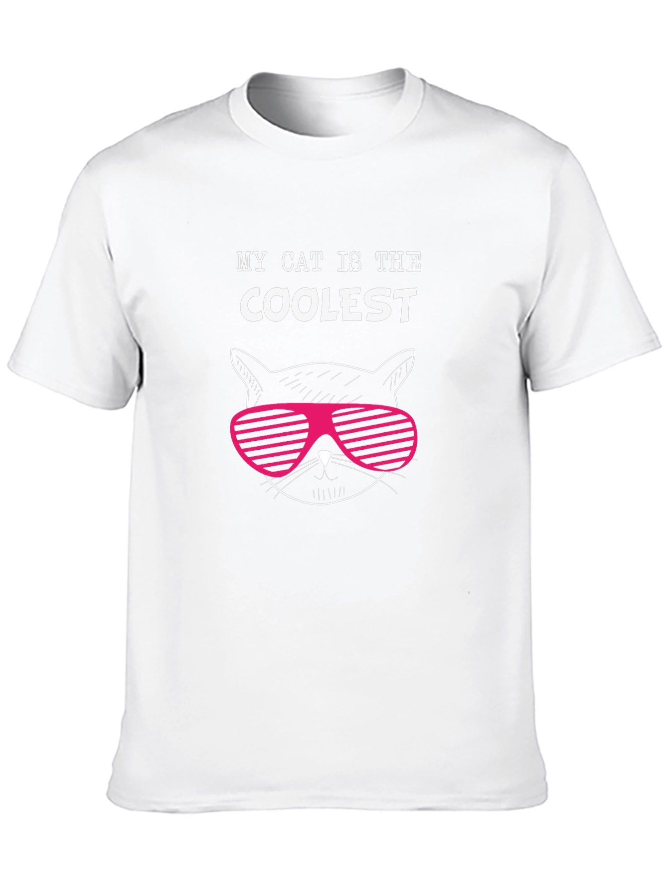Cool Cat Graphic Tee - Black