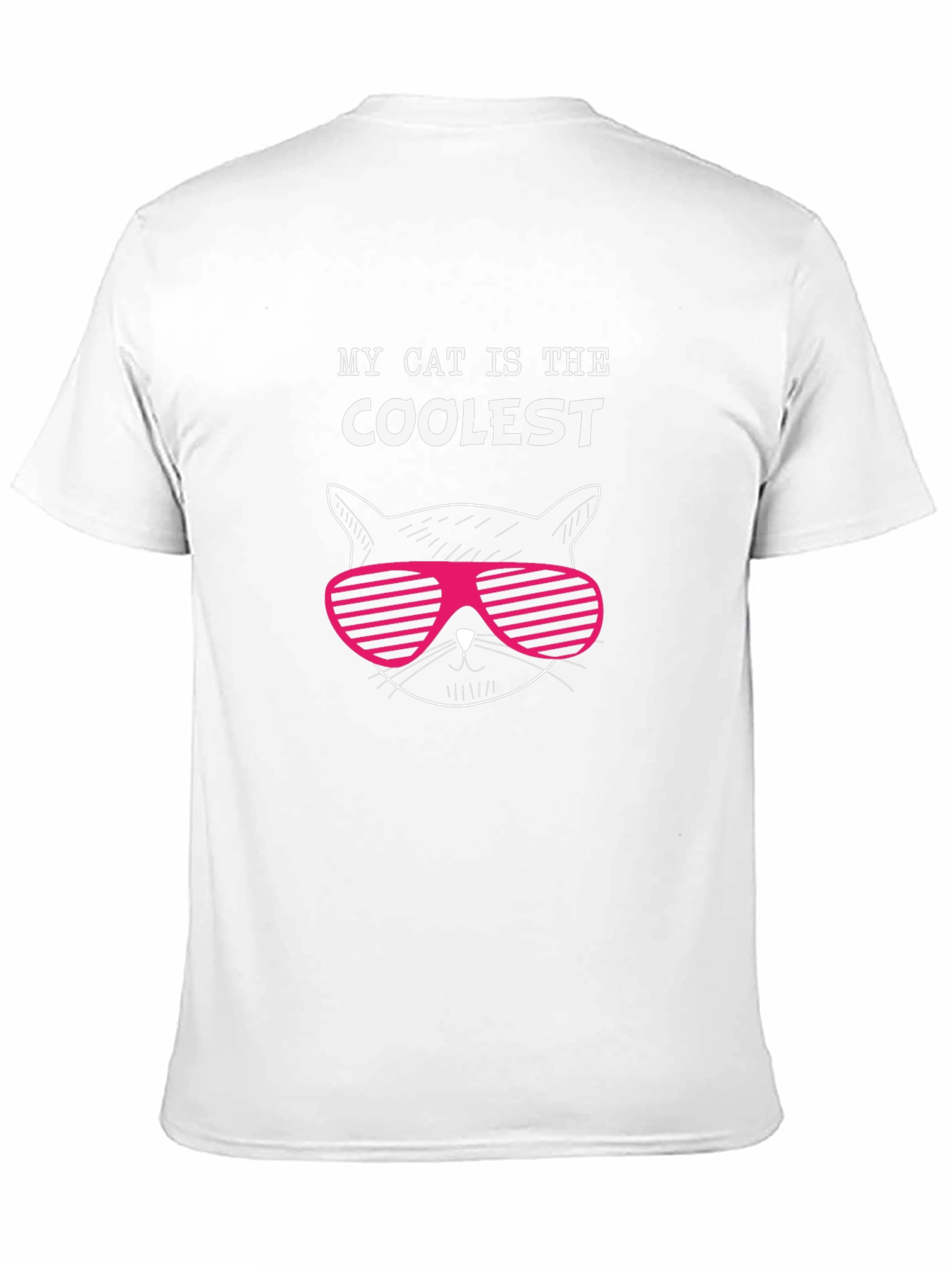 Cool Cat Graphic Tee - Black