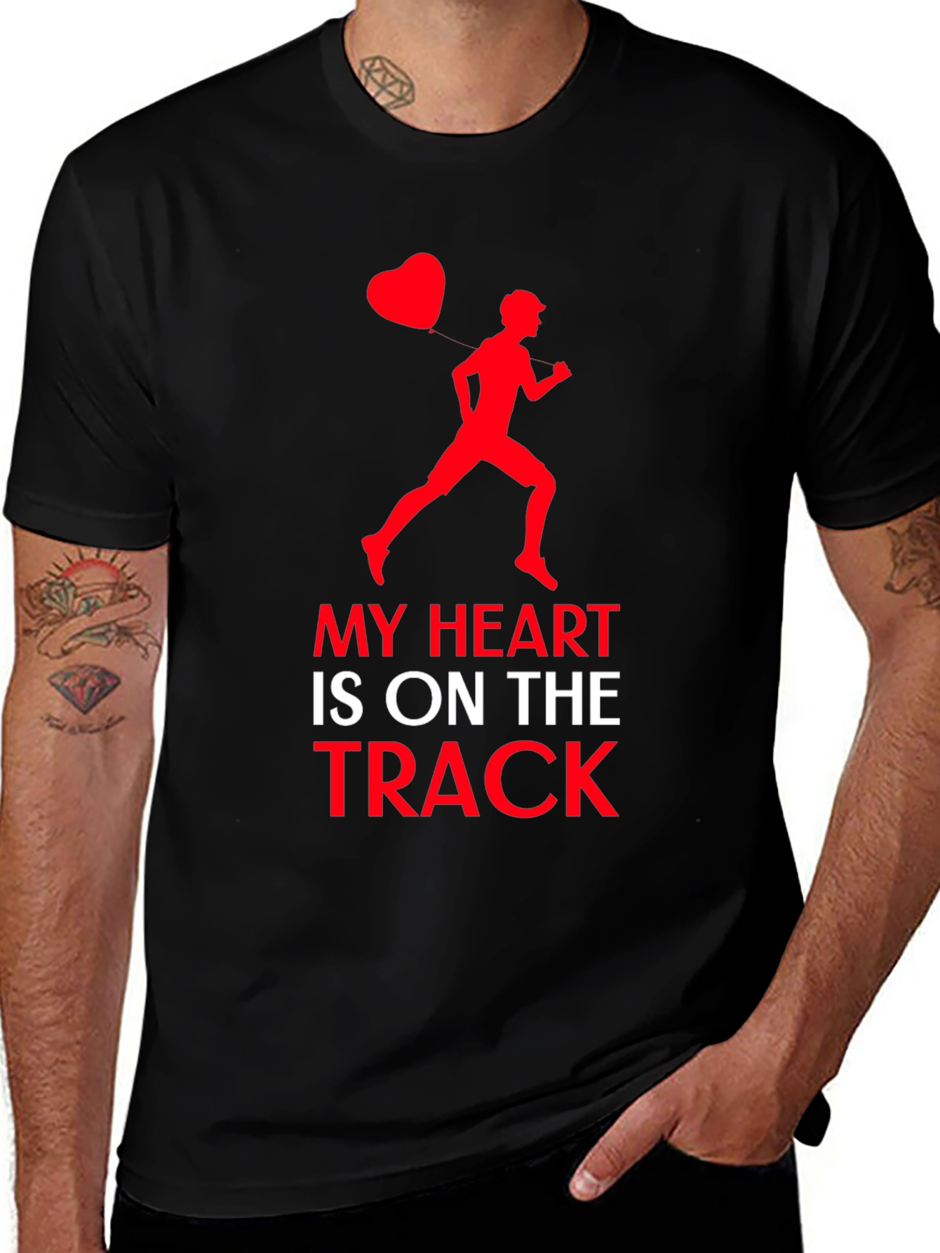 My Heart is On The Track T-Shirt