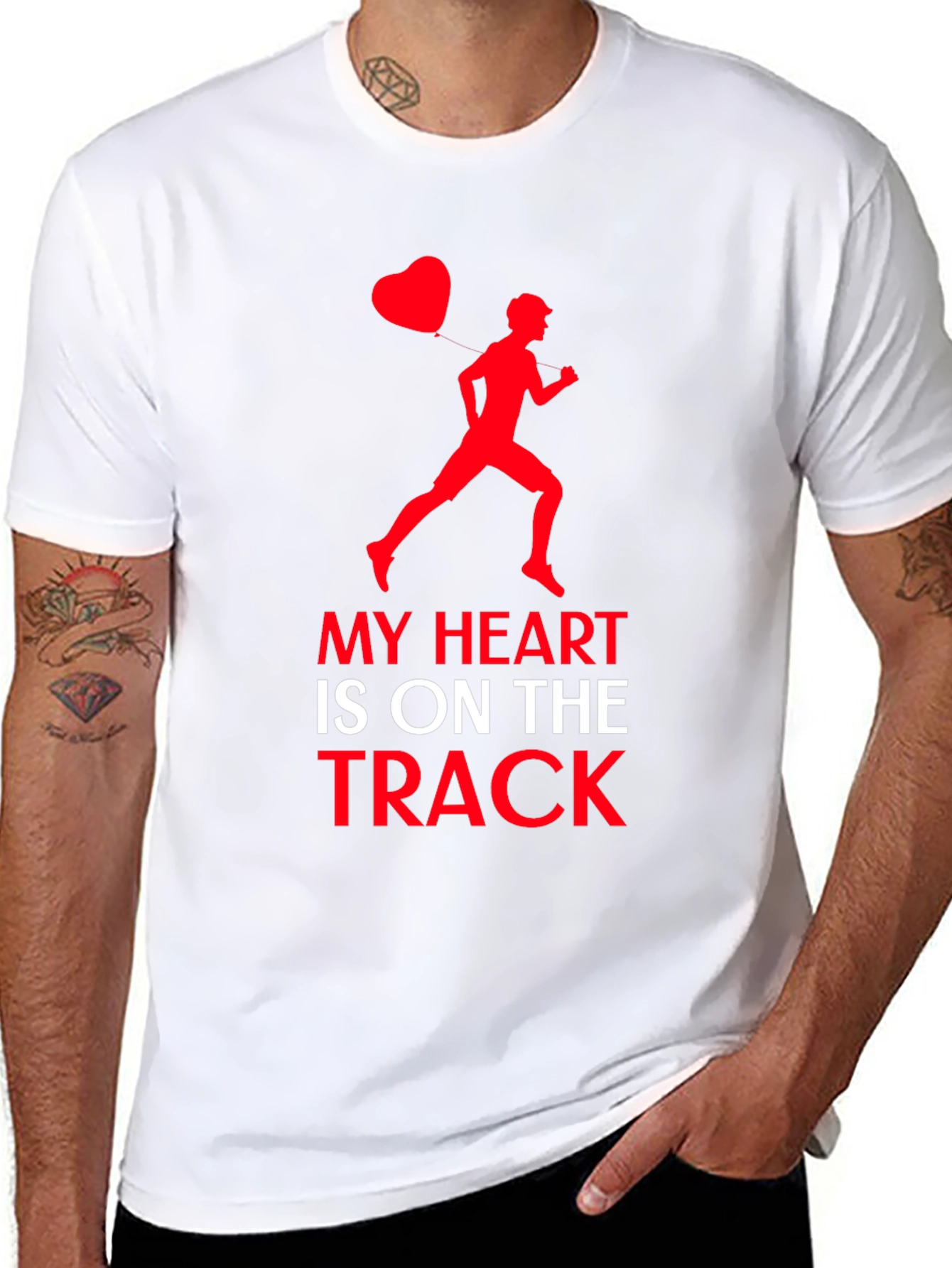 My Heart is On The Track T-Shirt
