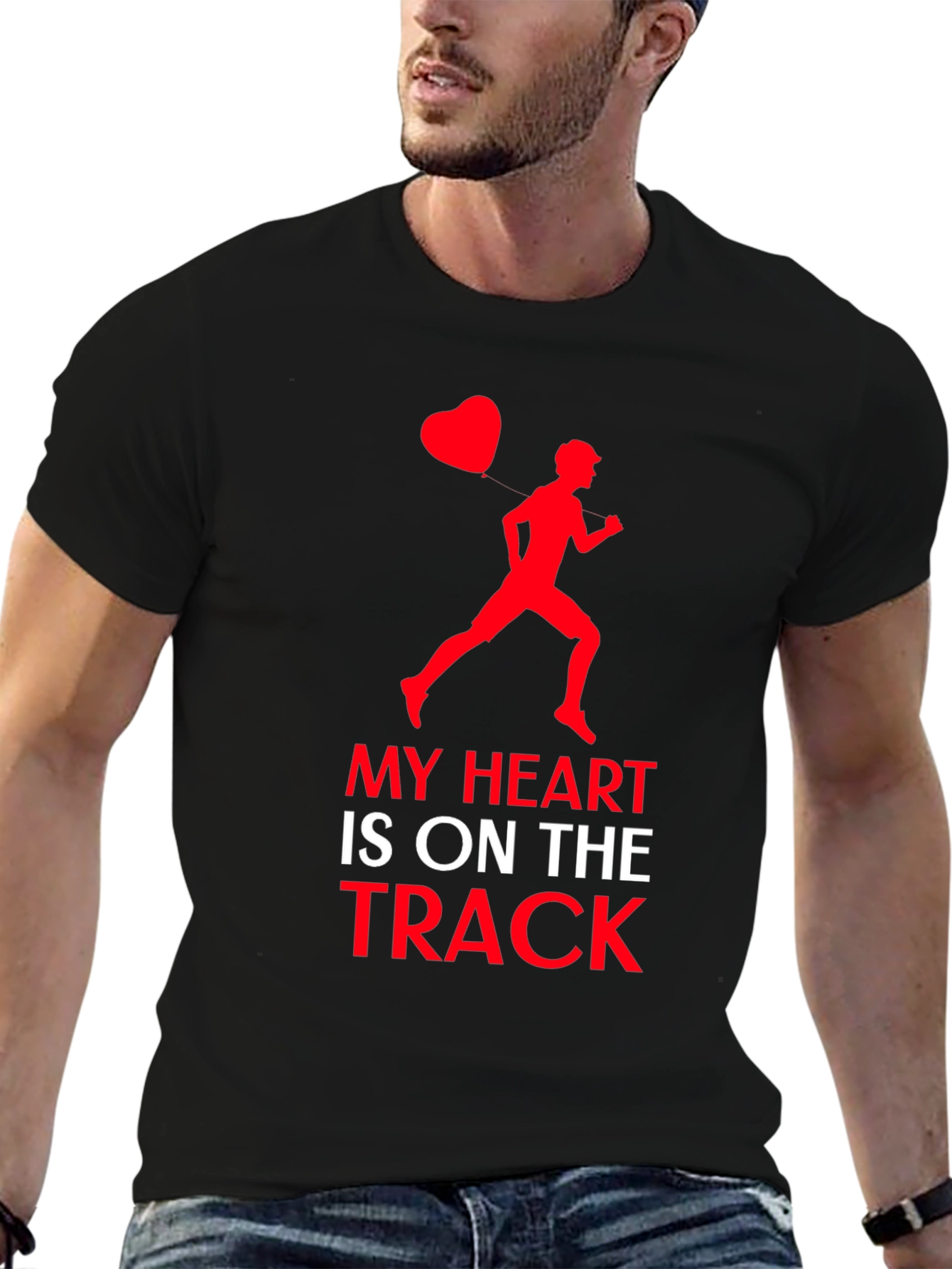 My Heart is On The Track T-Shirt