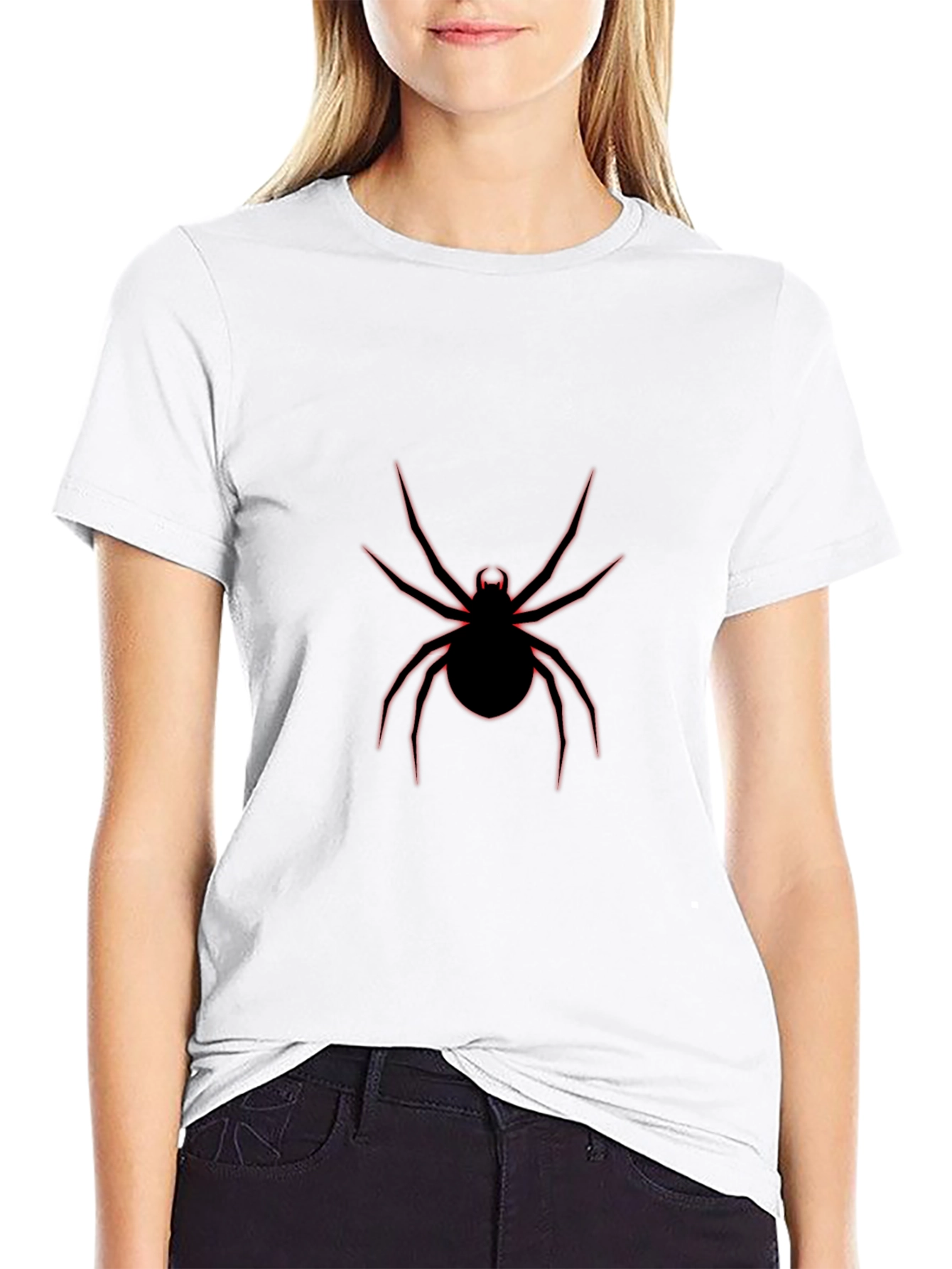 Black Spider Graphic Tee - Bold & Edgy Style