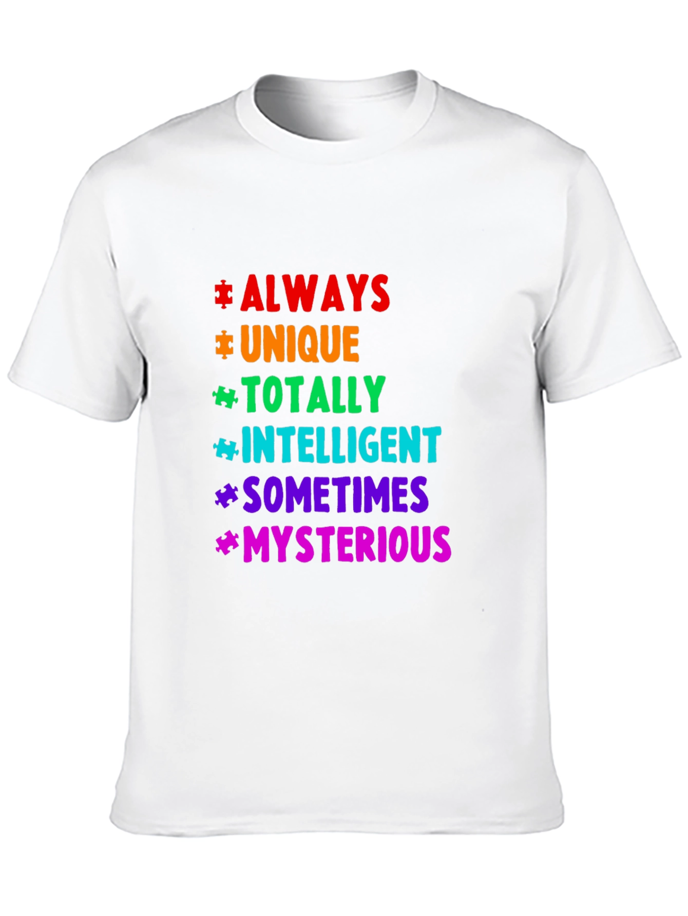 Autism Awareness Puzzle Piece T-Shirt
