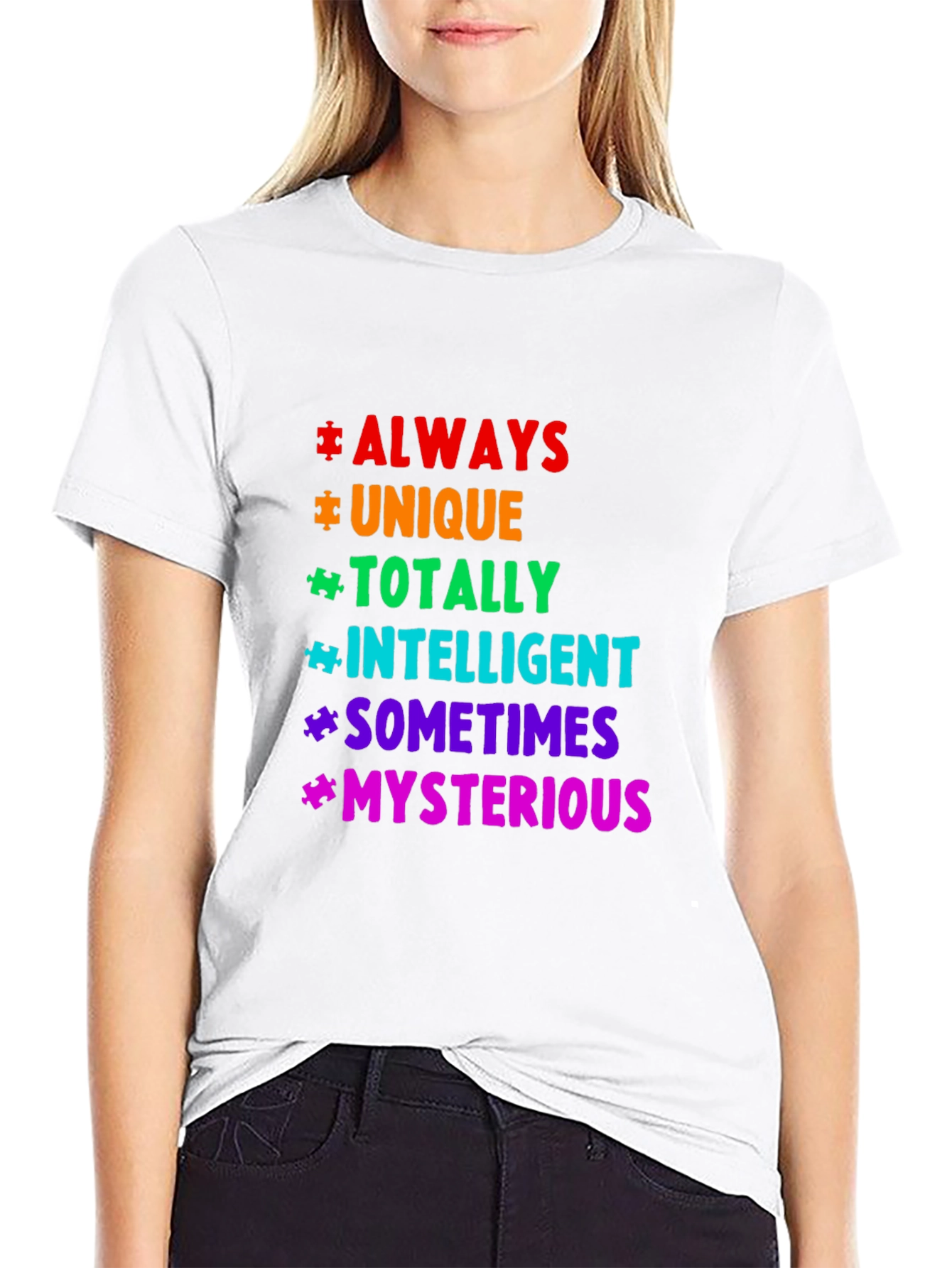 Autism Awareness Puzzle Piece T-Shirt