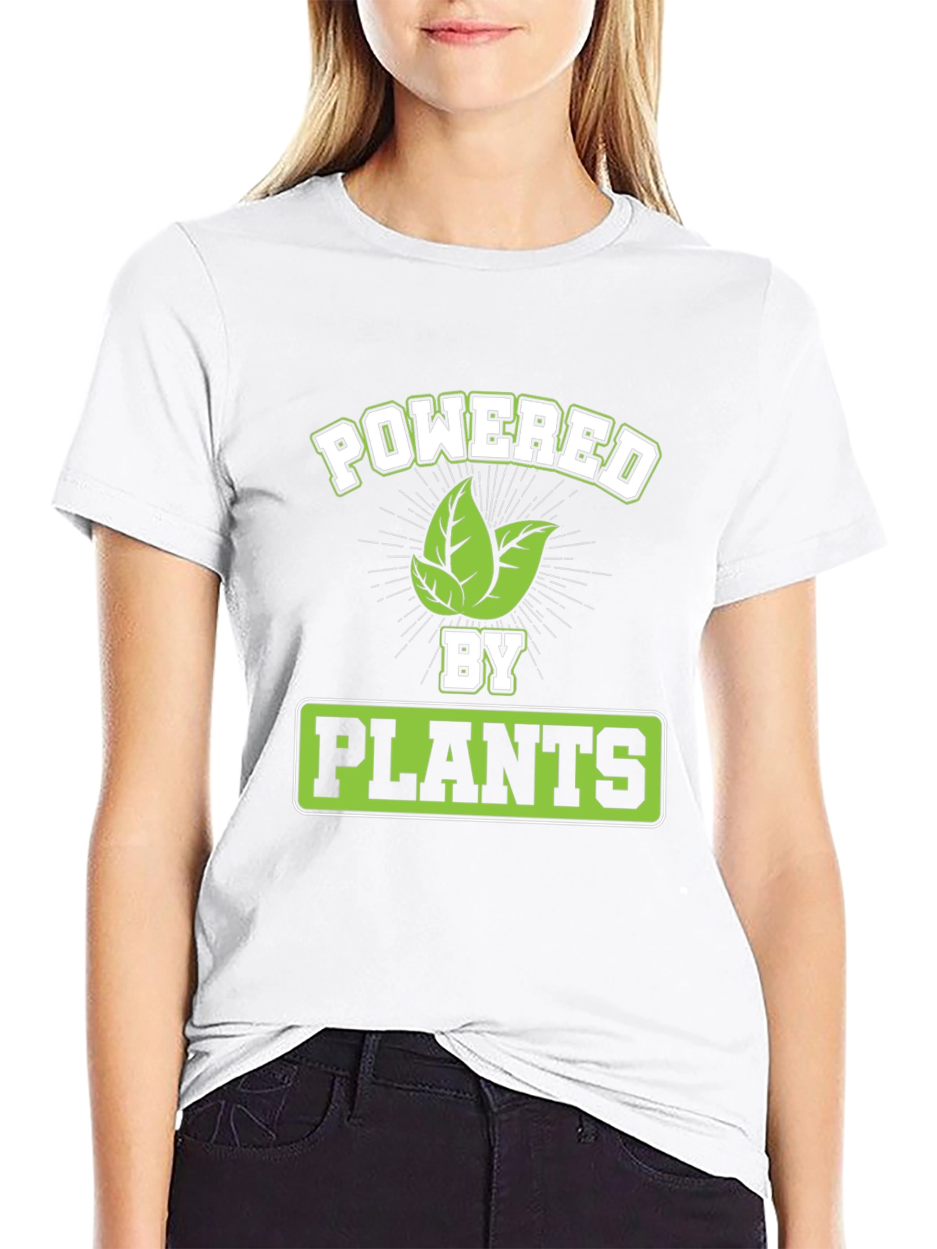 Powered by Plants Graphic Tee - Vegan T-Shirt