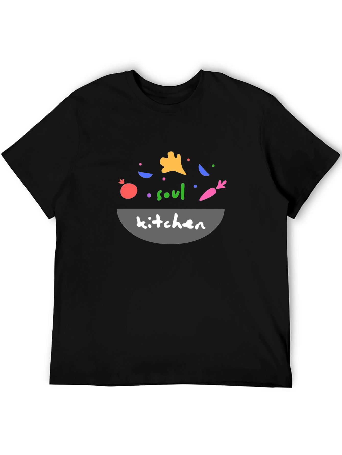 Soul Kitchen Black Graphic Tee