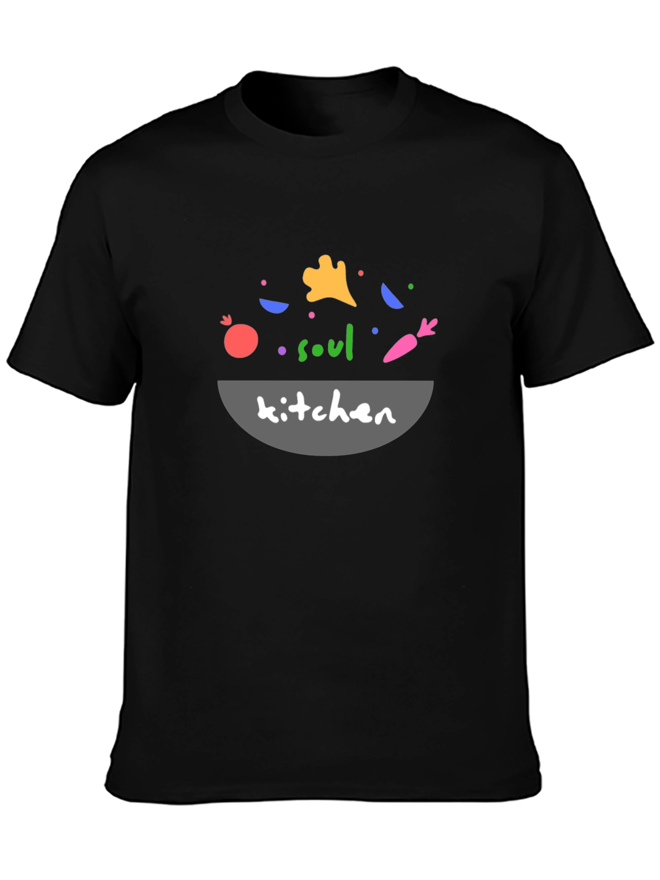 Soul Kitchen Black Graphic Tee
