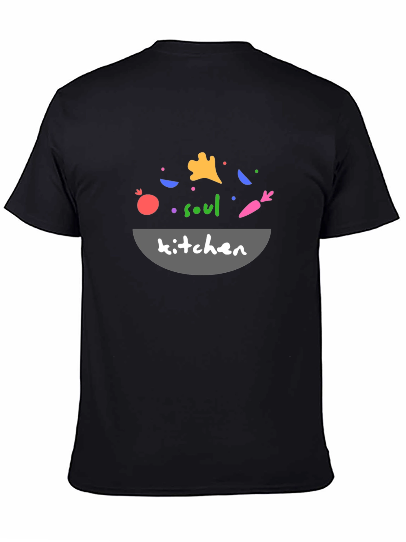 Soul Kitchen Black Graphic Tee