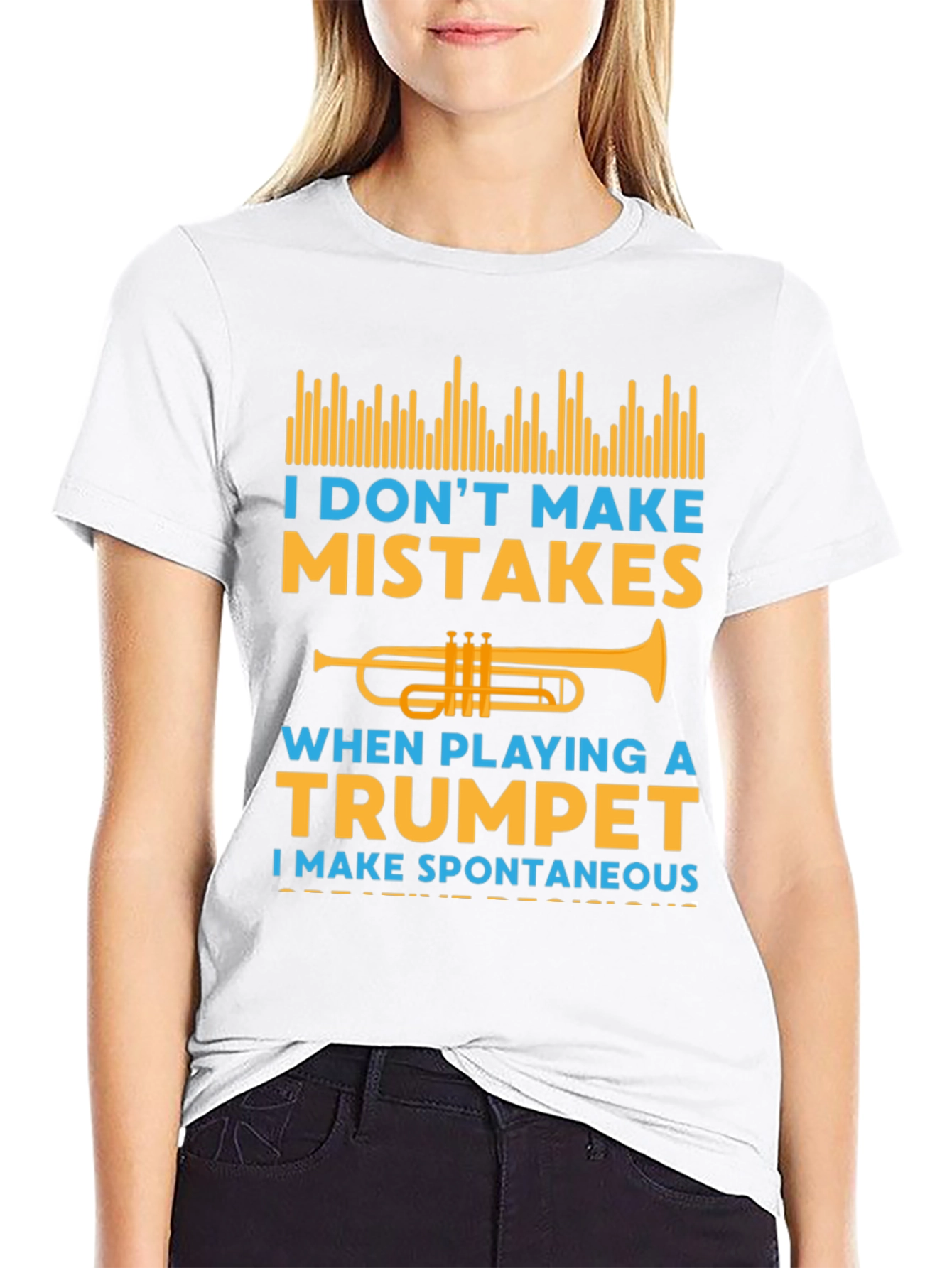 Trumpet Players T-Shirt - Spontaneous Performance Design