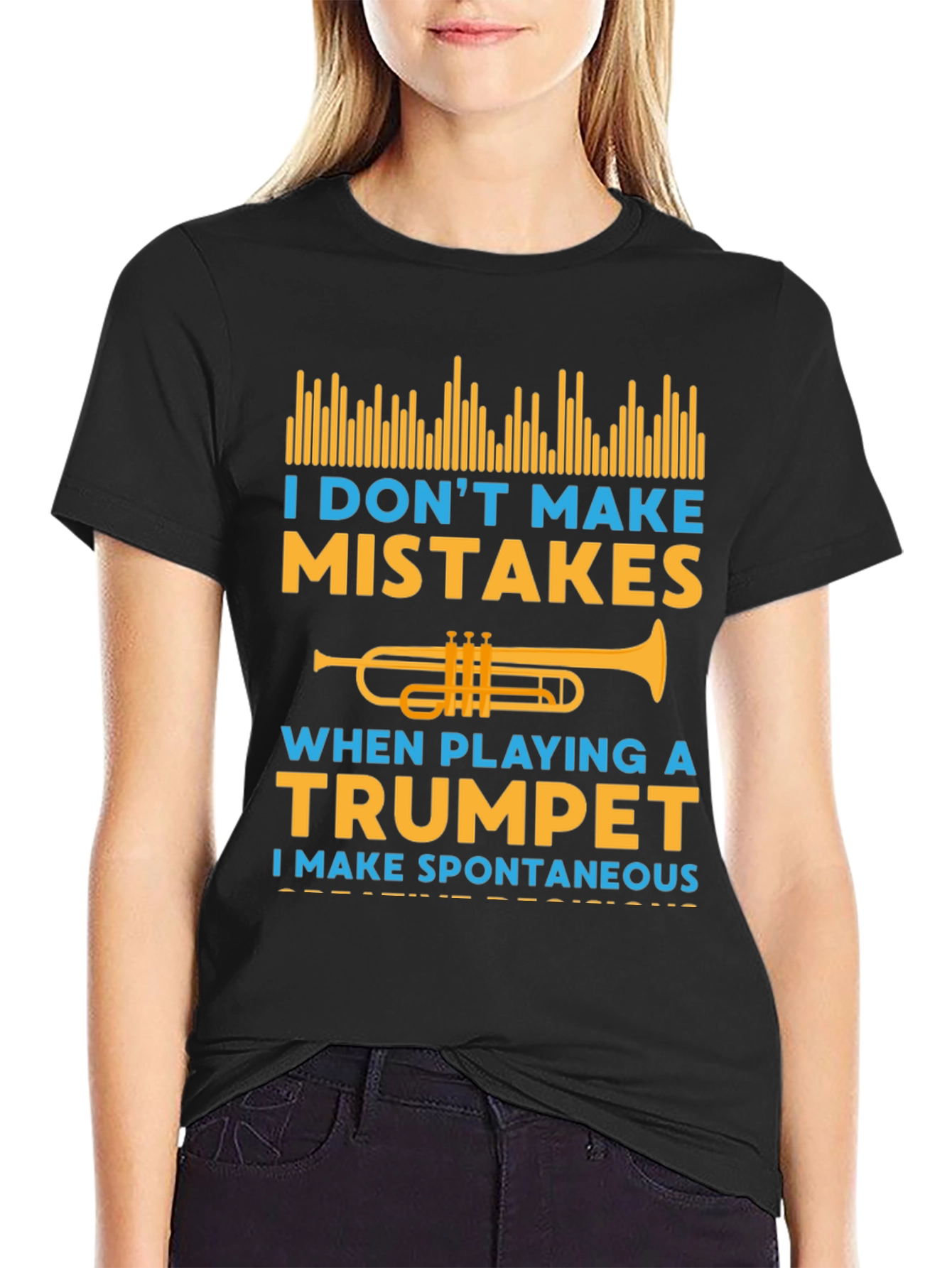 Trumpet Players T-Shirt - Spontaneous Performance Design
