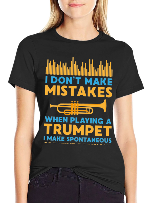 Trumpet Players T-Shirt - Spontaneous Performance Design
