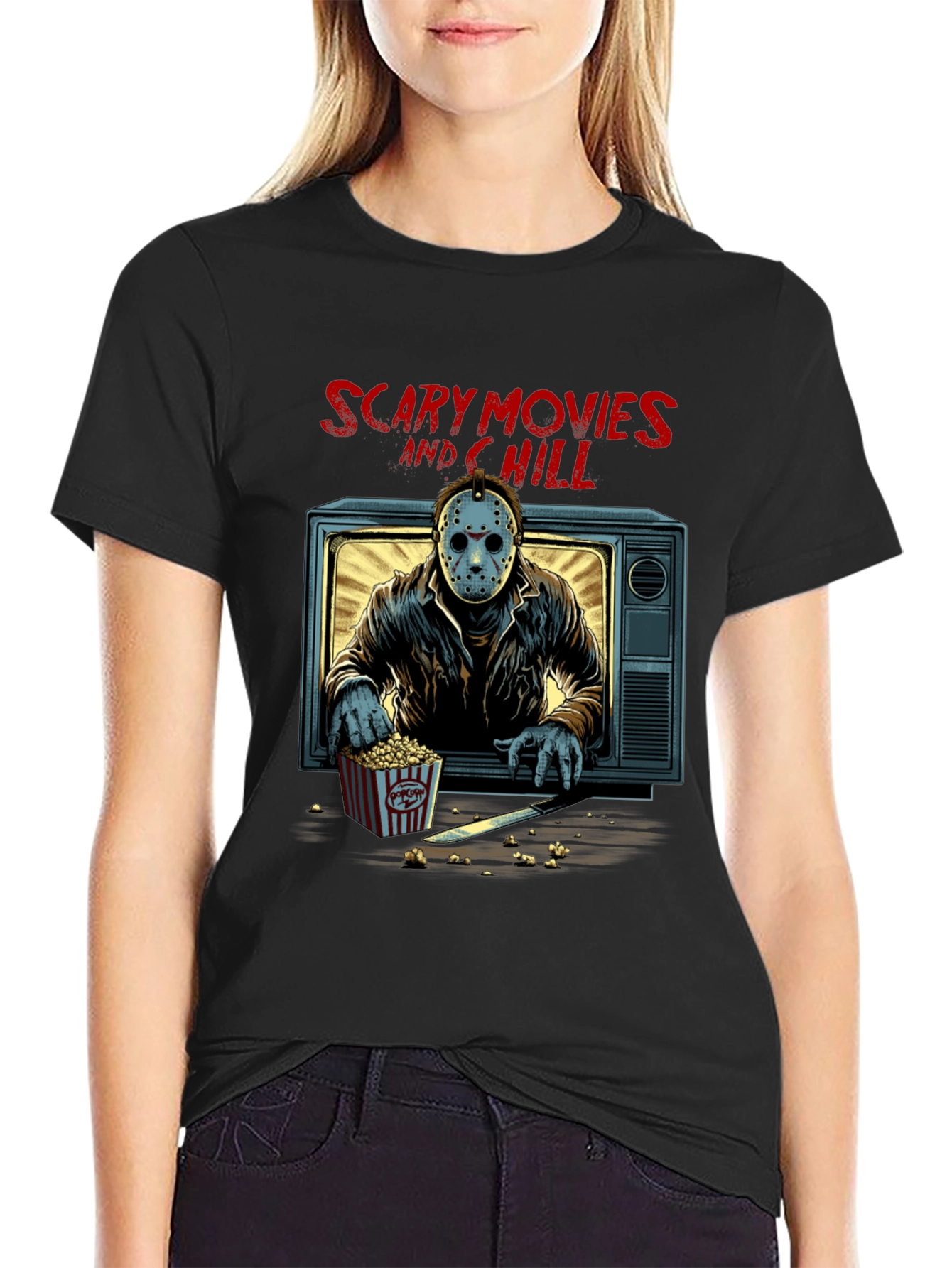 Scary Movie Night T-Shirt