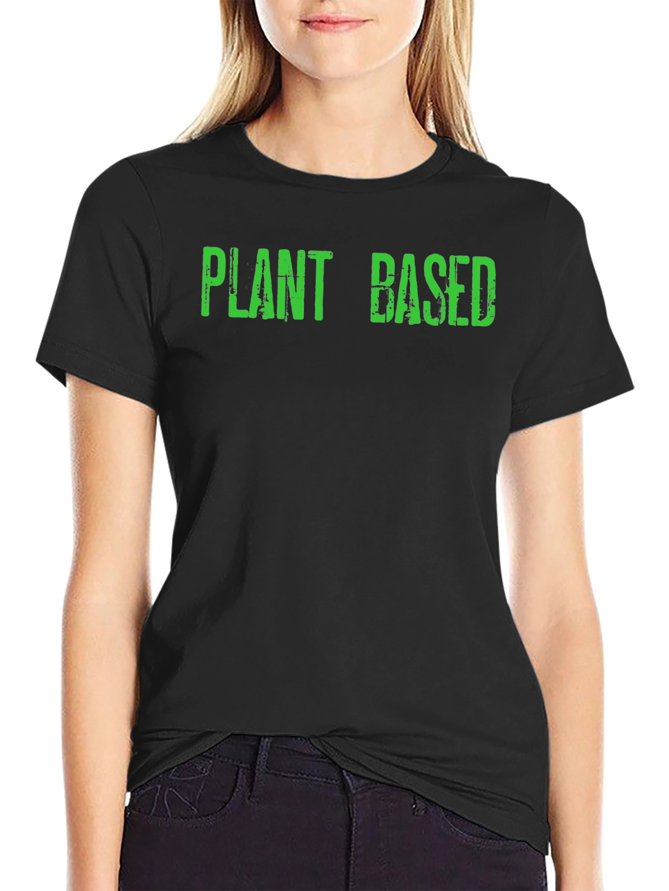 Plant Based Black T-Shirt