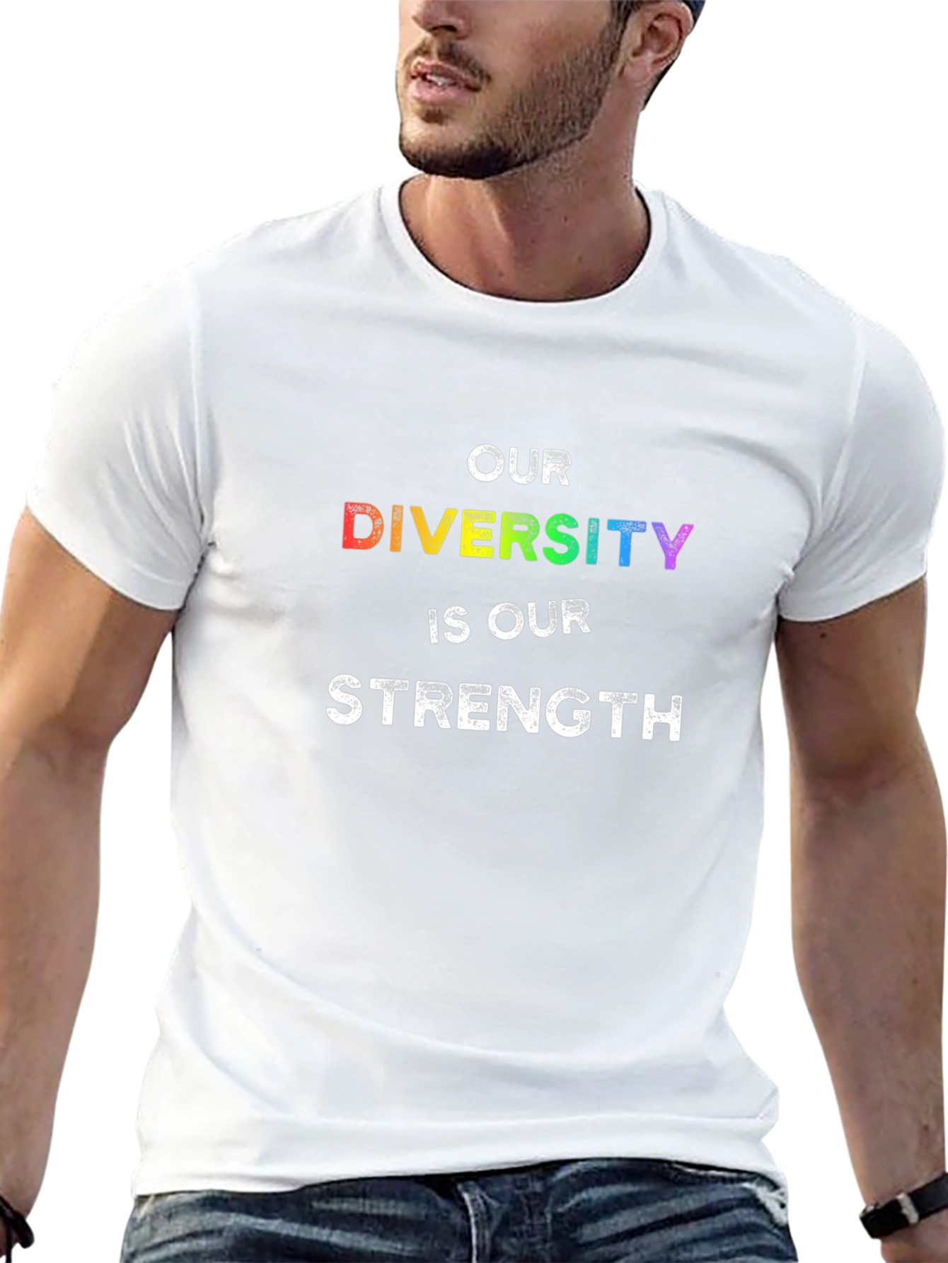 Diversity is Our Strength Graphic Tee - Pride T-Shirt
