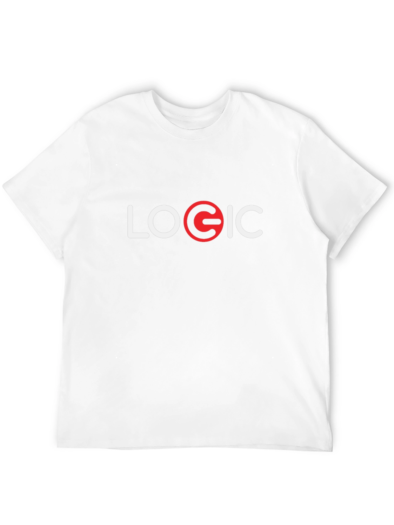 Logic Graphic T-Shirt - Black Cotton Blend