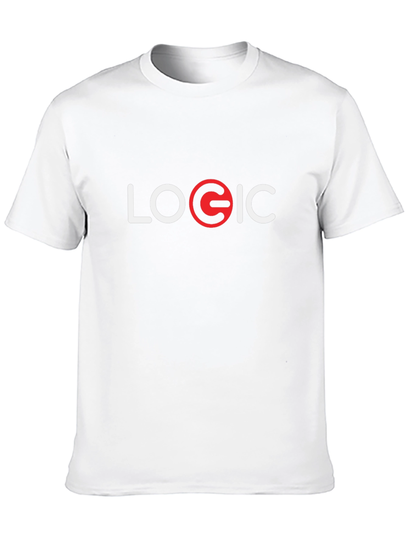 Logic Graphic T-Shirt - Black Cotton Blend