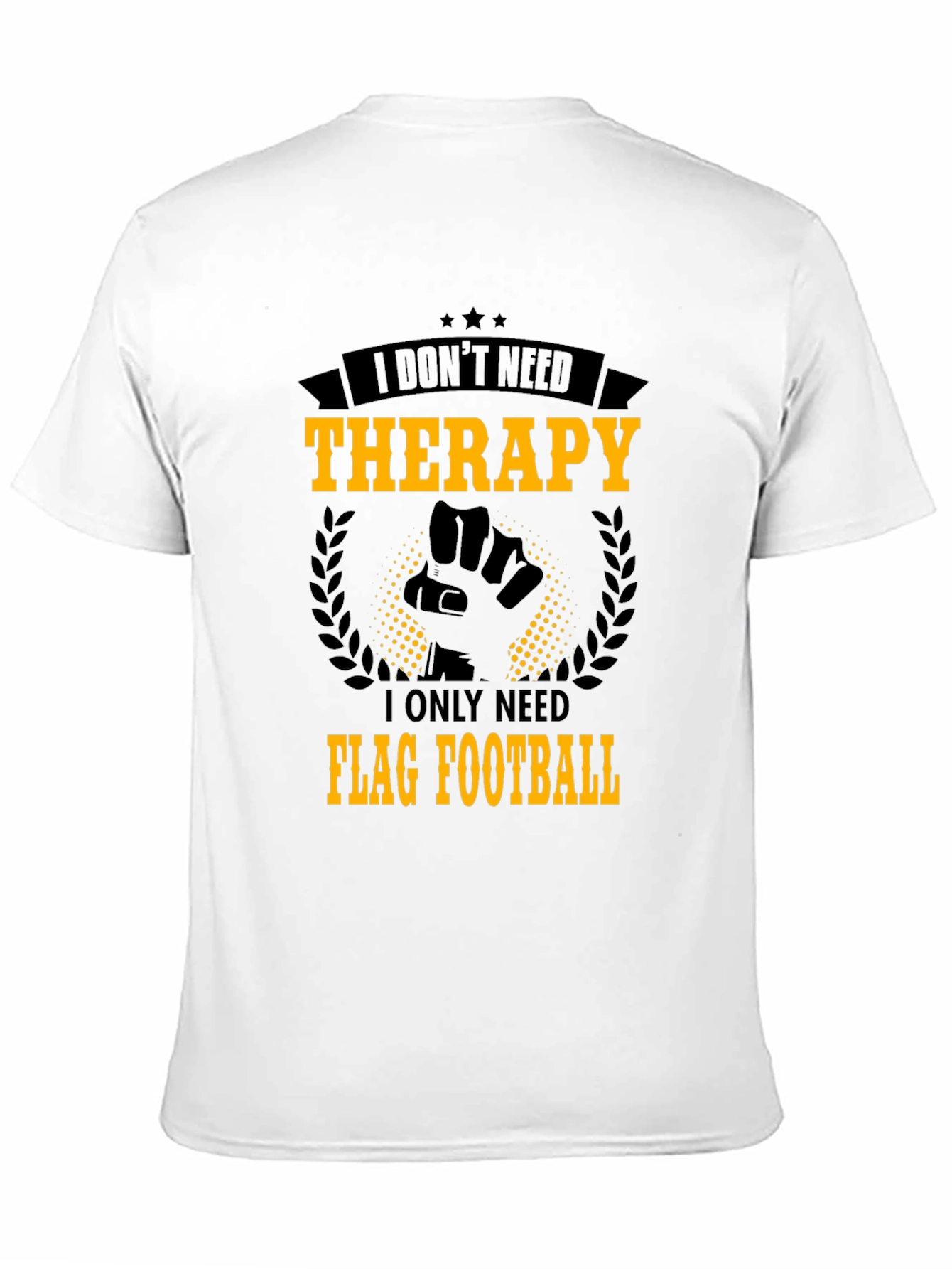 Flag Football Therapy T-Shirt