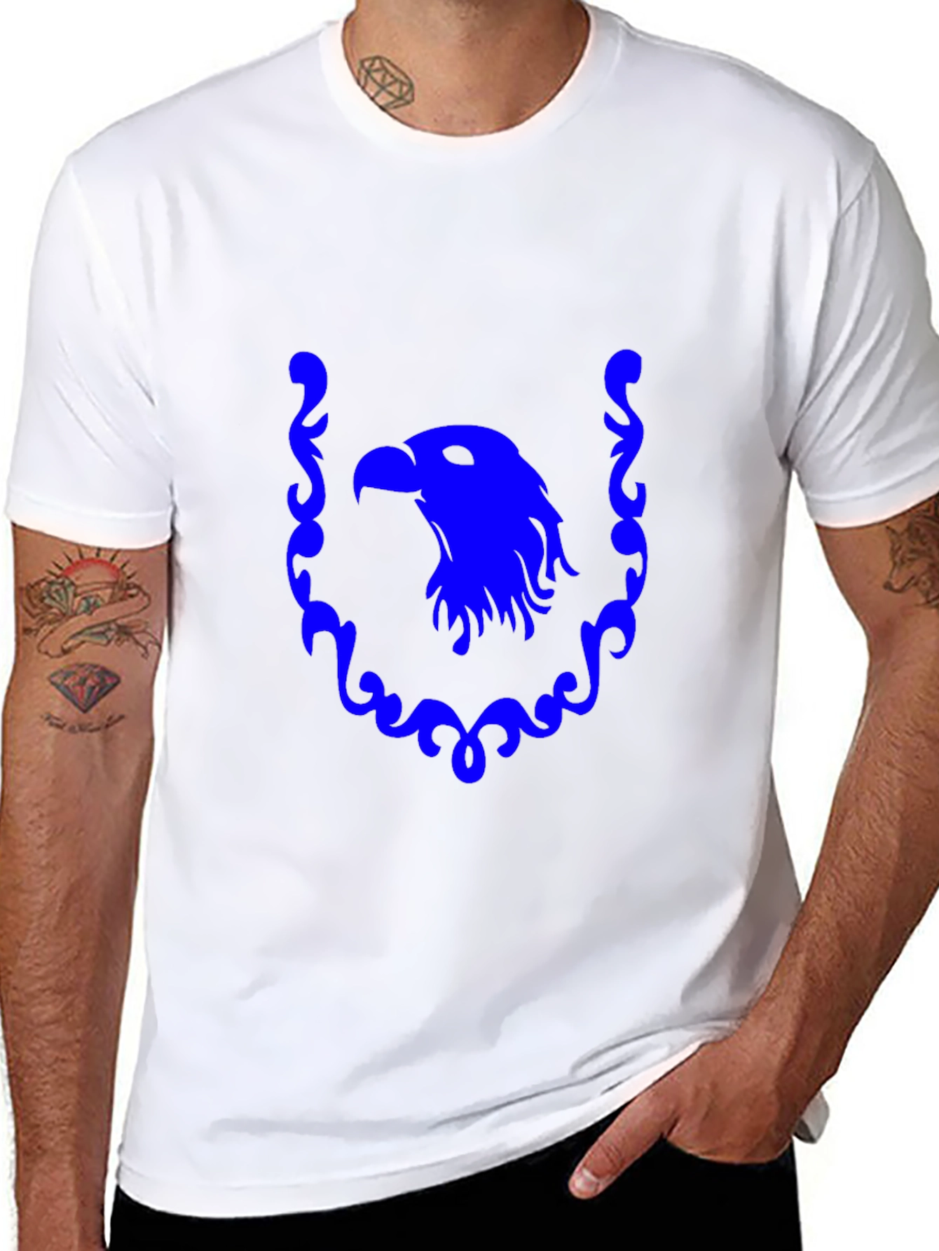 Eagle Crest Graphic Tee - Black