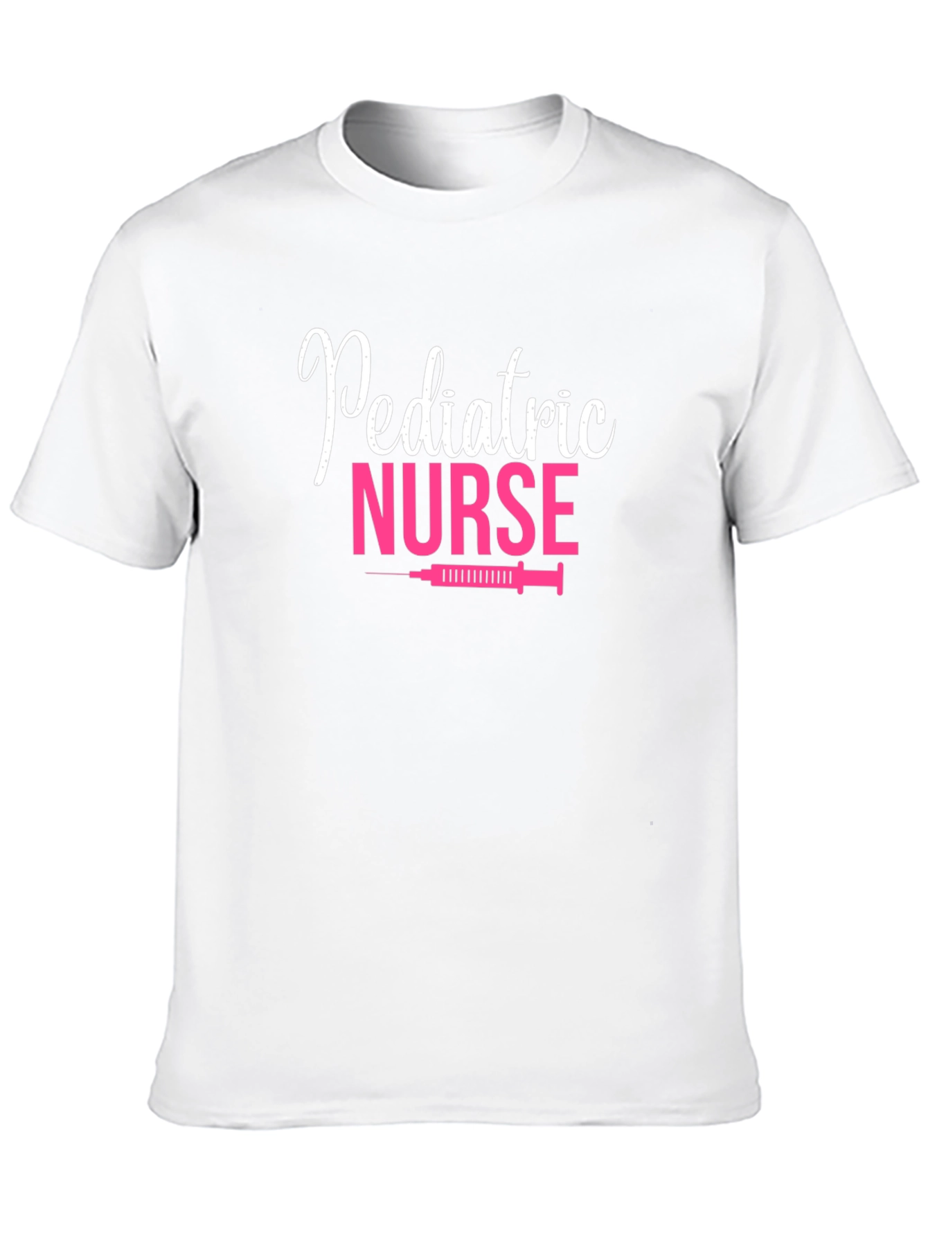 Pediatric Nurse Graphic Tee - Comfortable Black T-Shirt