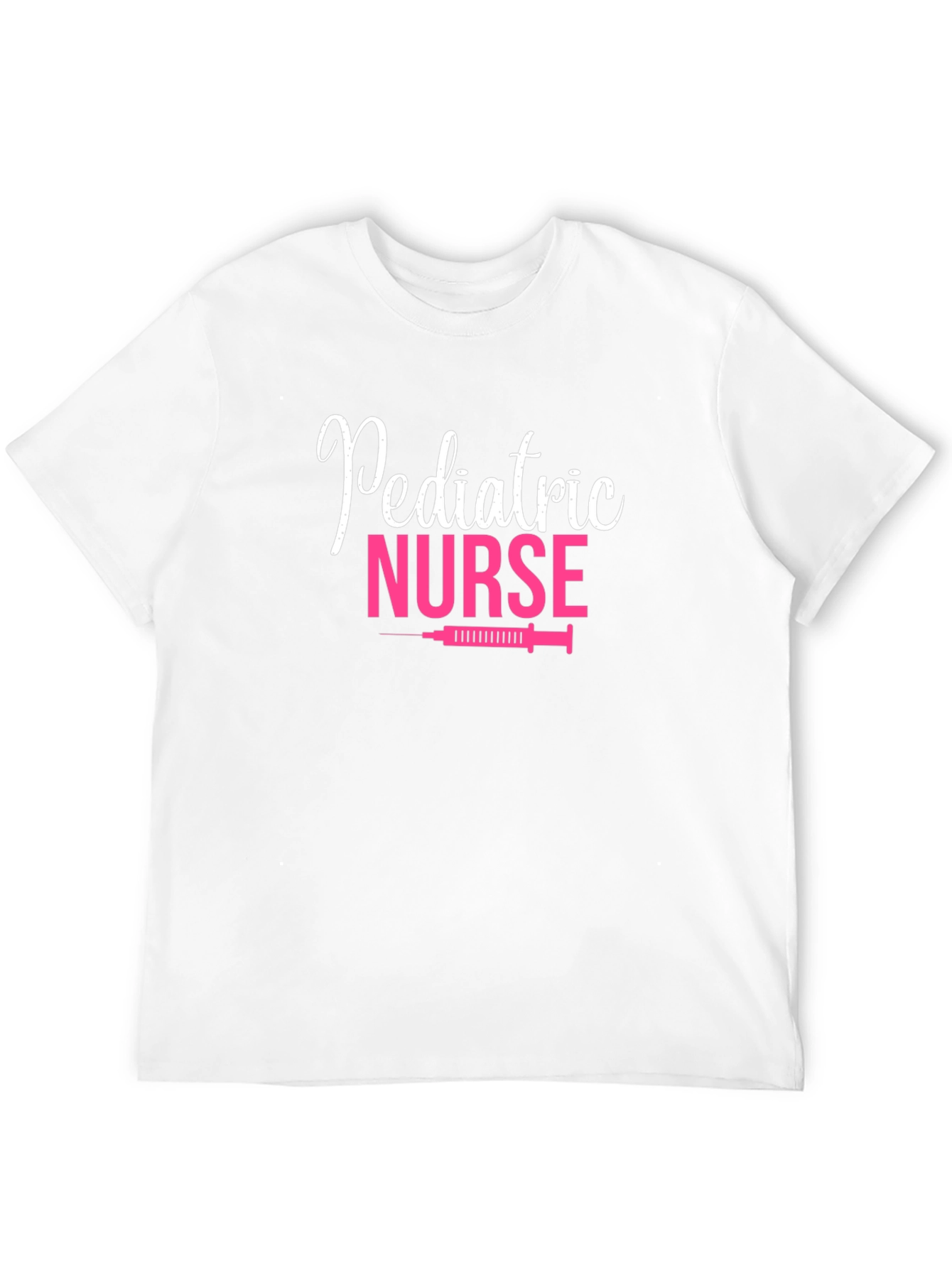 Pediatric Nurse Graphic Tee - Comfortable Black T-Shirt