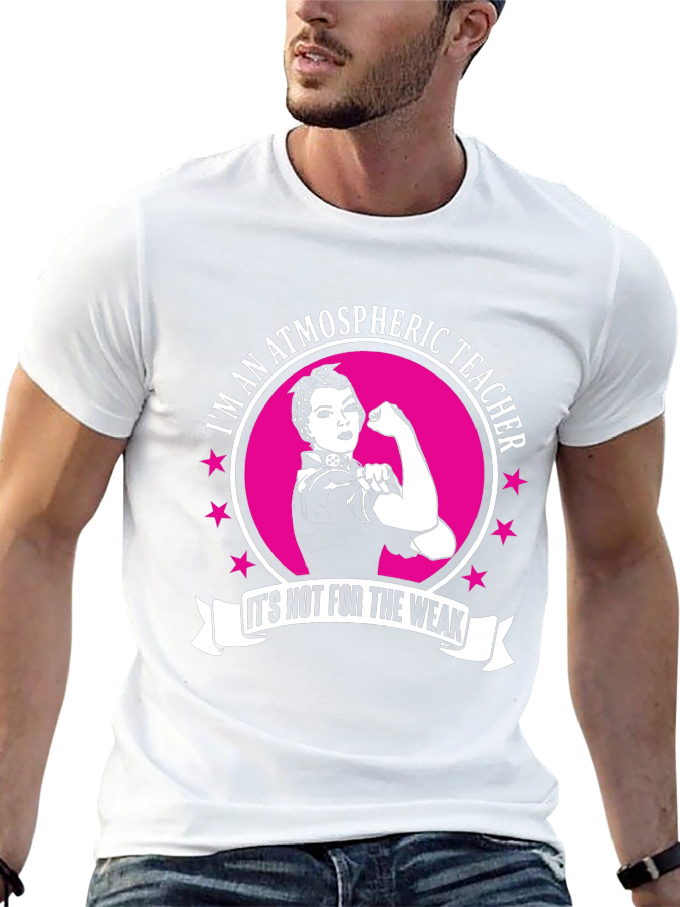 Atmospheric Teacher T-Shirt: Not For The Weak