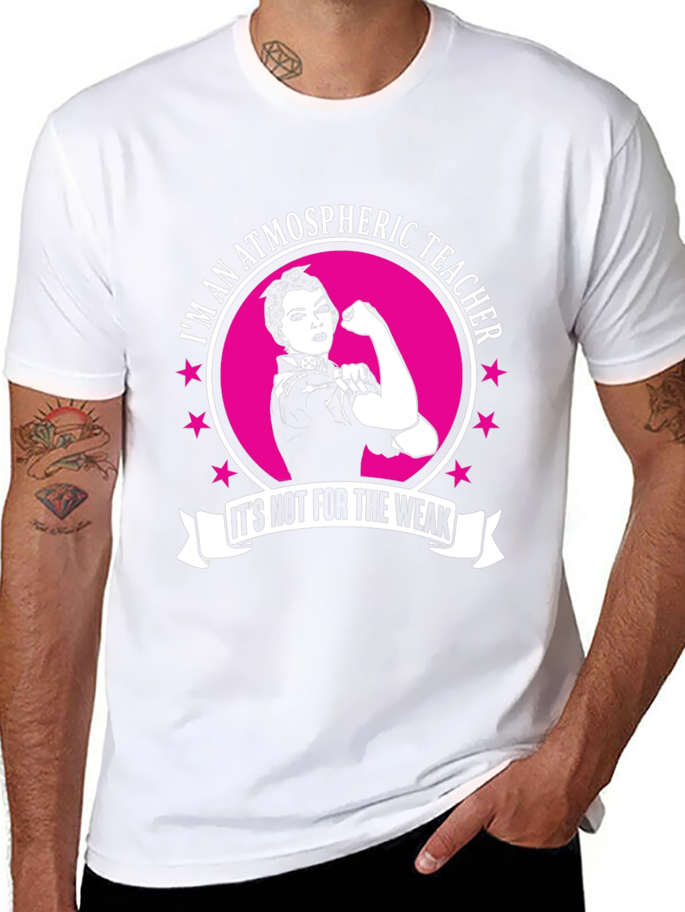 Atmospheric Teacher T-Shirt: Not For The Weak