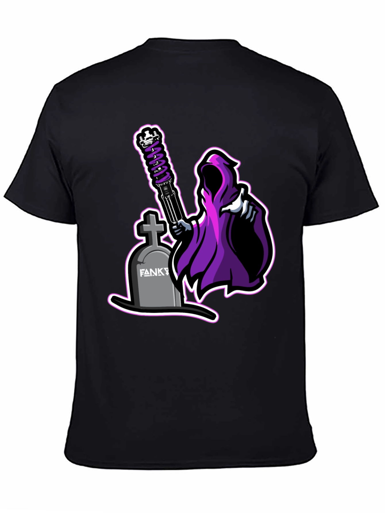 Grim Reaper Car Part Graphic Tee