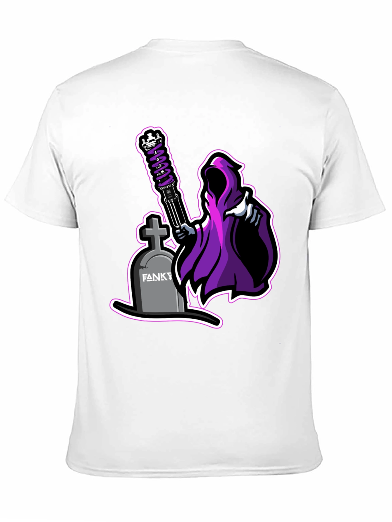 Grim Reaper Car Part Graphic Tee
