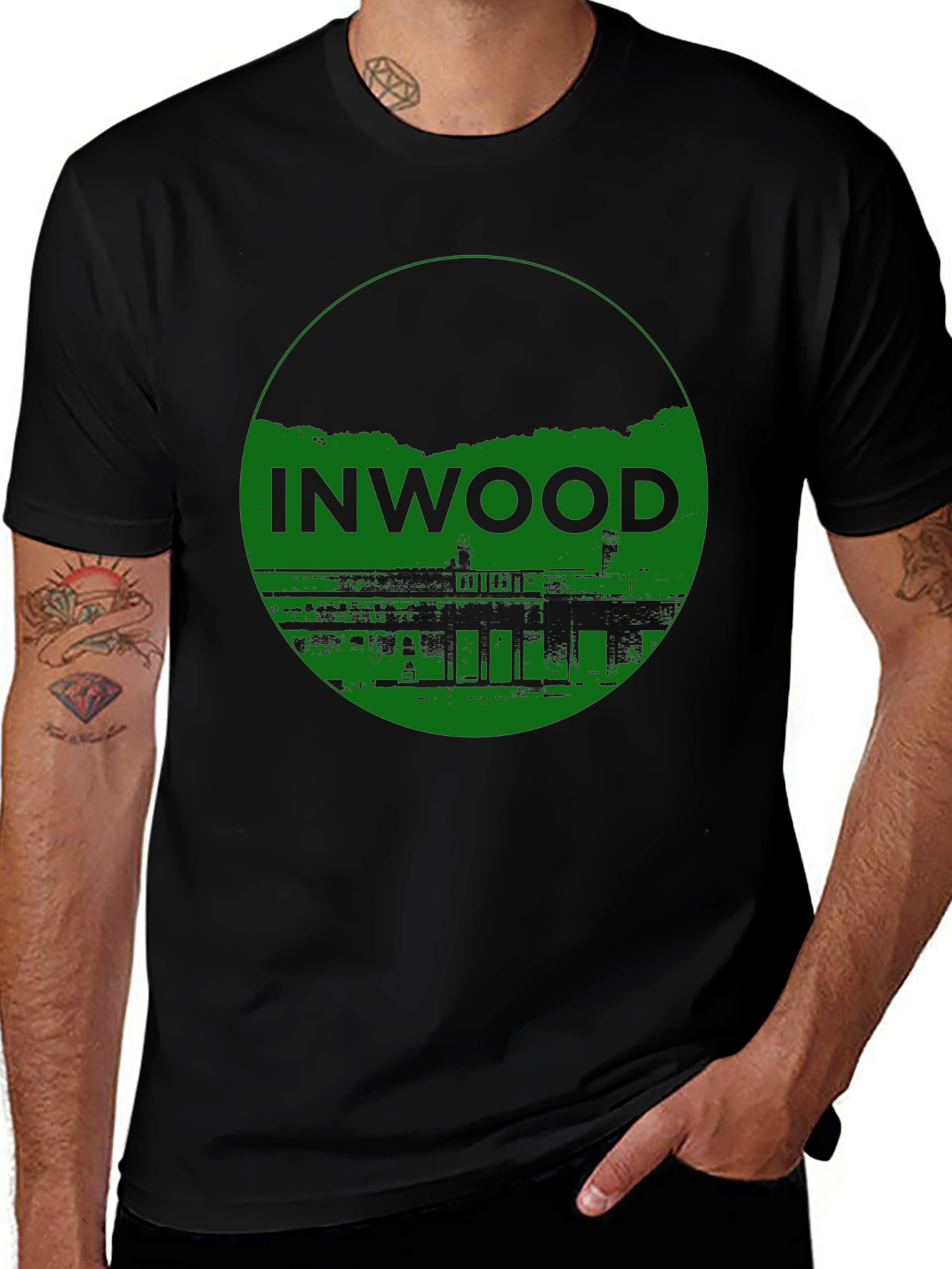 Inwood Graphic Tee - Mens Black T-Shirt