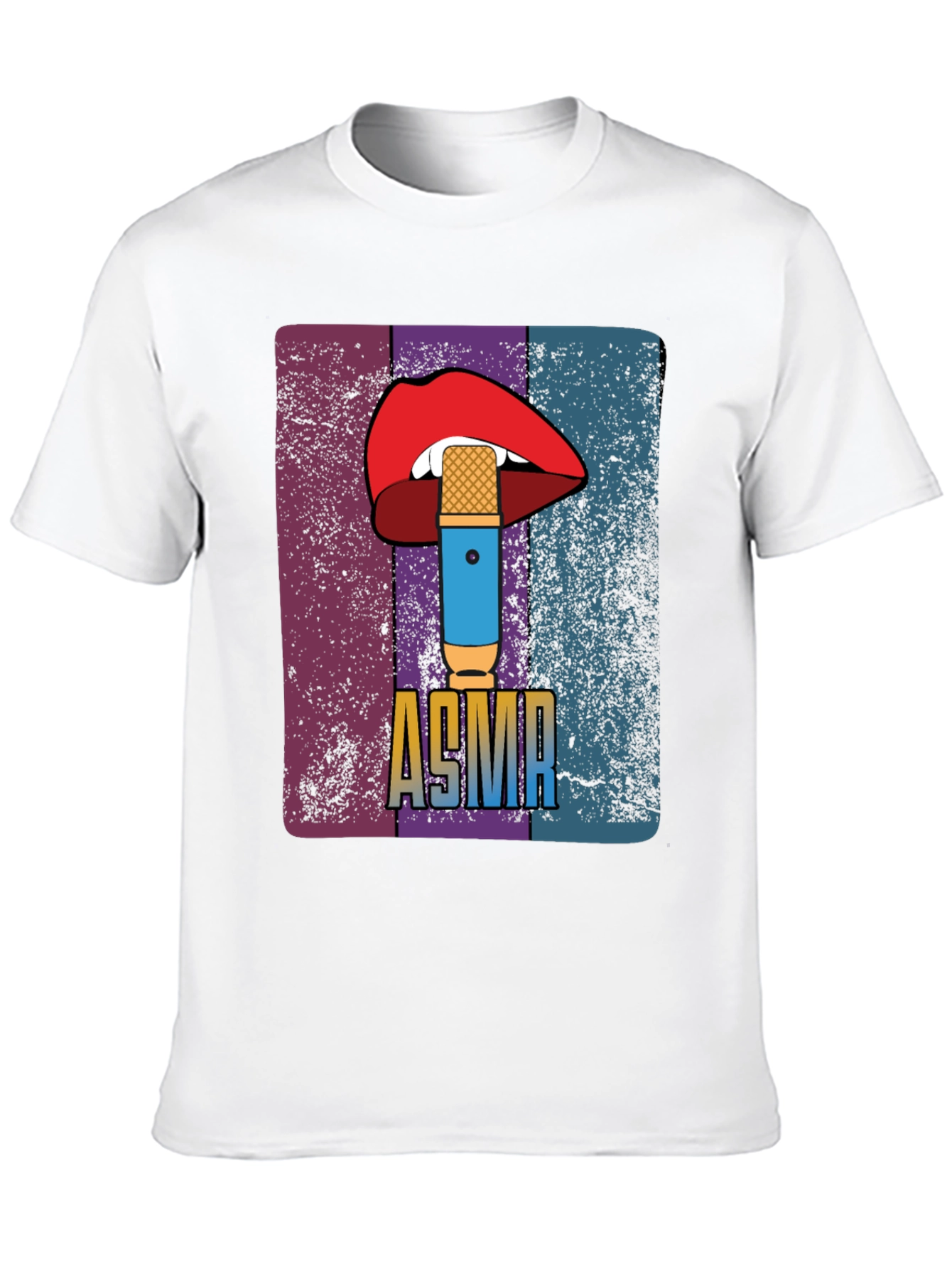 ASMR Lips & Microphone Graphic Tee