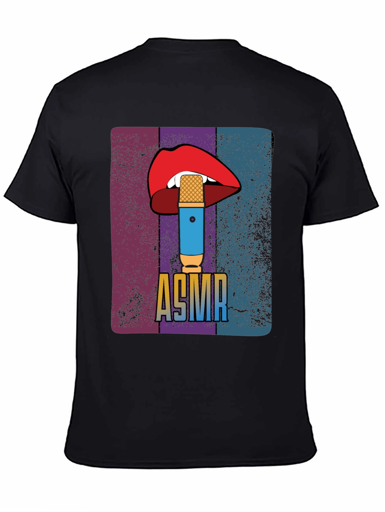 ASMR Lips & Microphone Graphic Tee