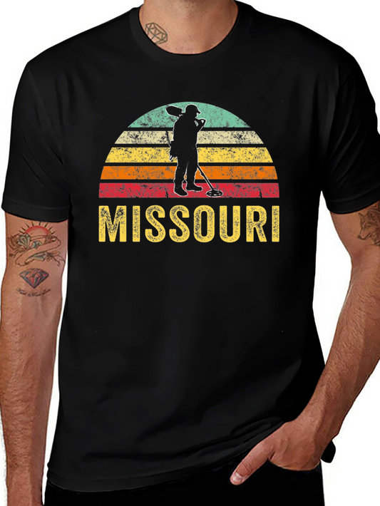 Missouri Metal Detecting T-Shirt Vintage Style