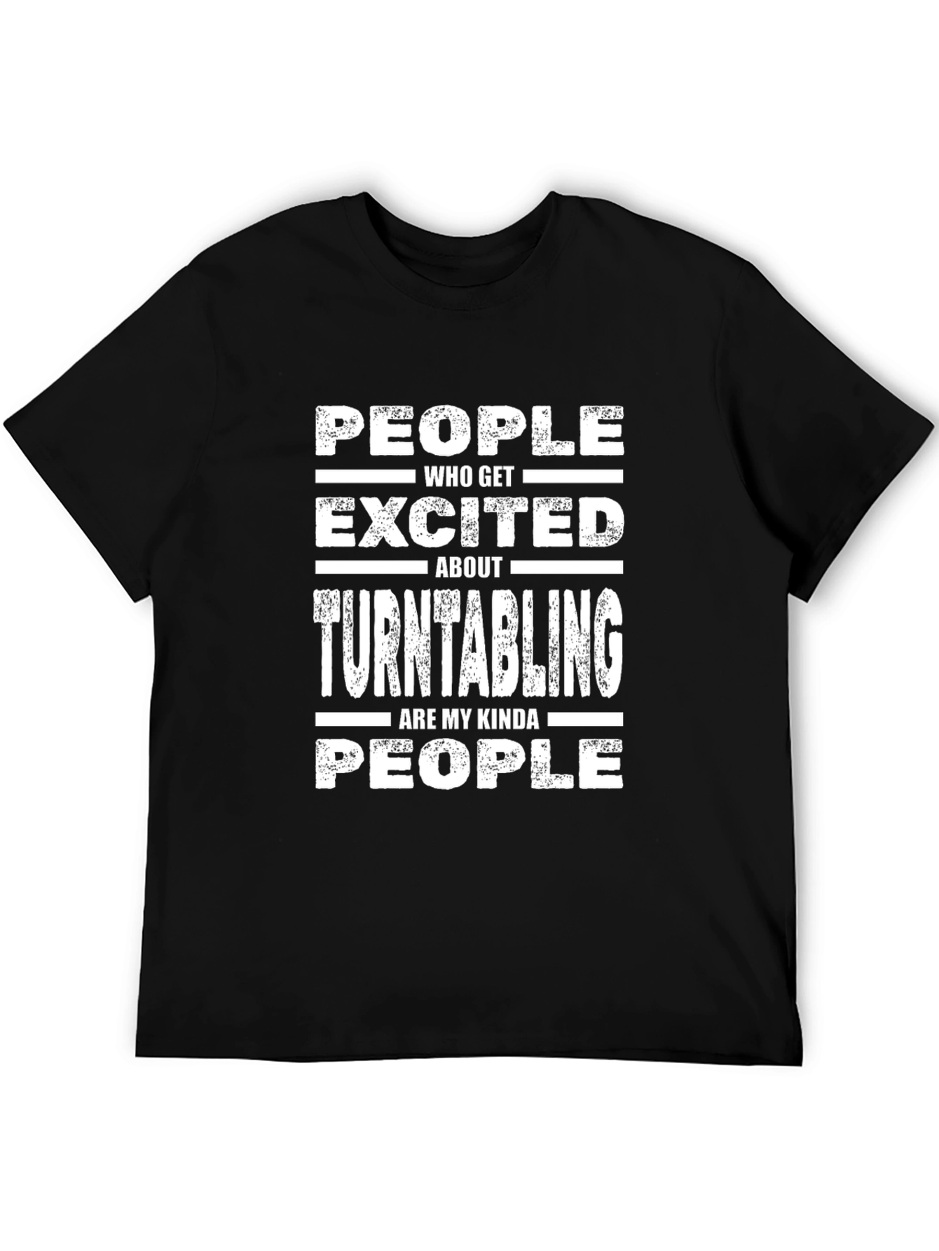 Turntabling Fan T-Shirt - Music Lover Tee