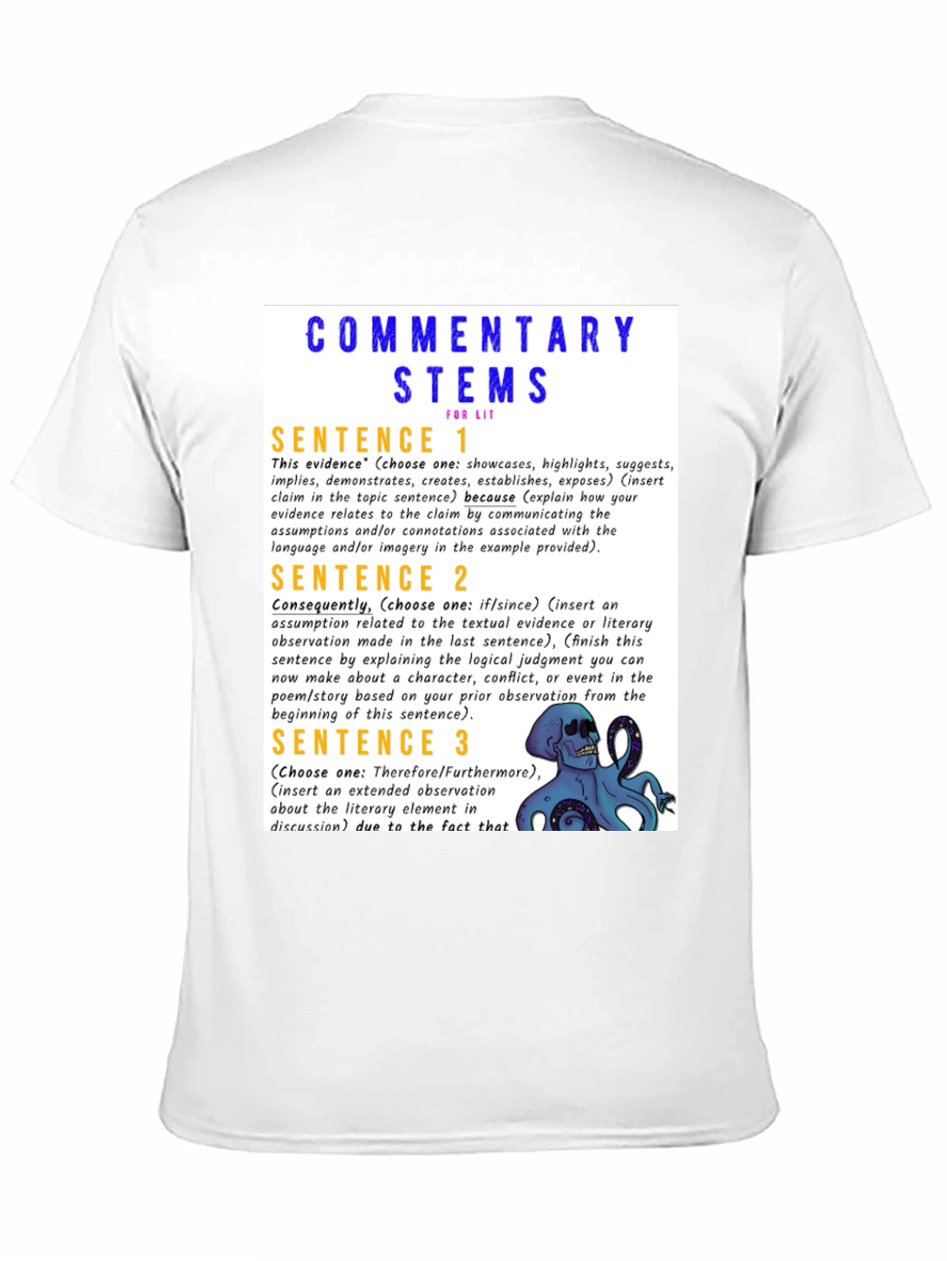 Commentary Stems T-Shirt