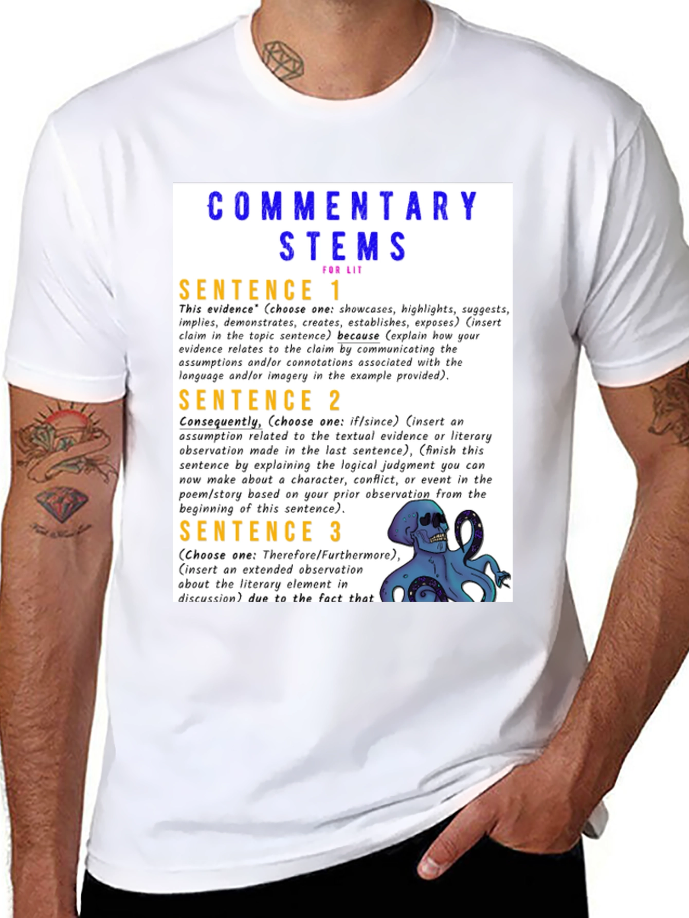 Commentary Stems T-Shirt