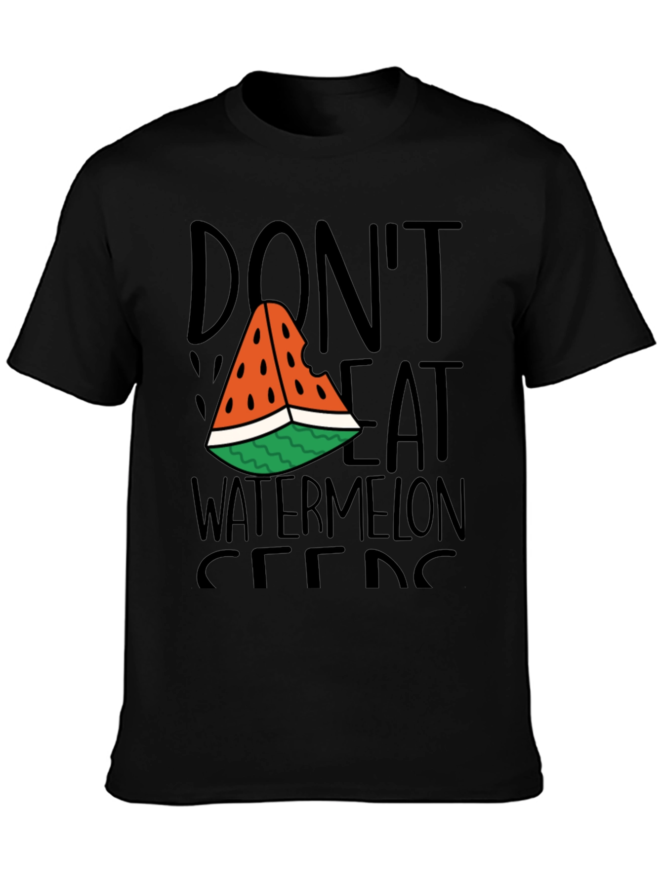 Dont Eat Watermelon Seeds Graphic T-Shirt