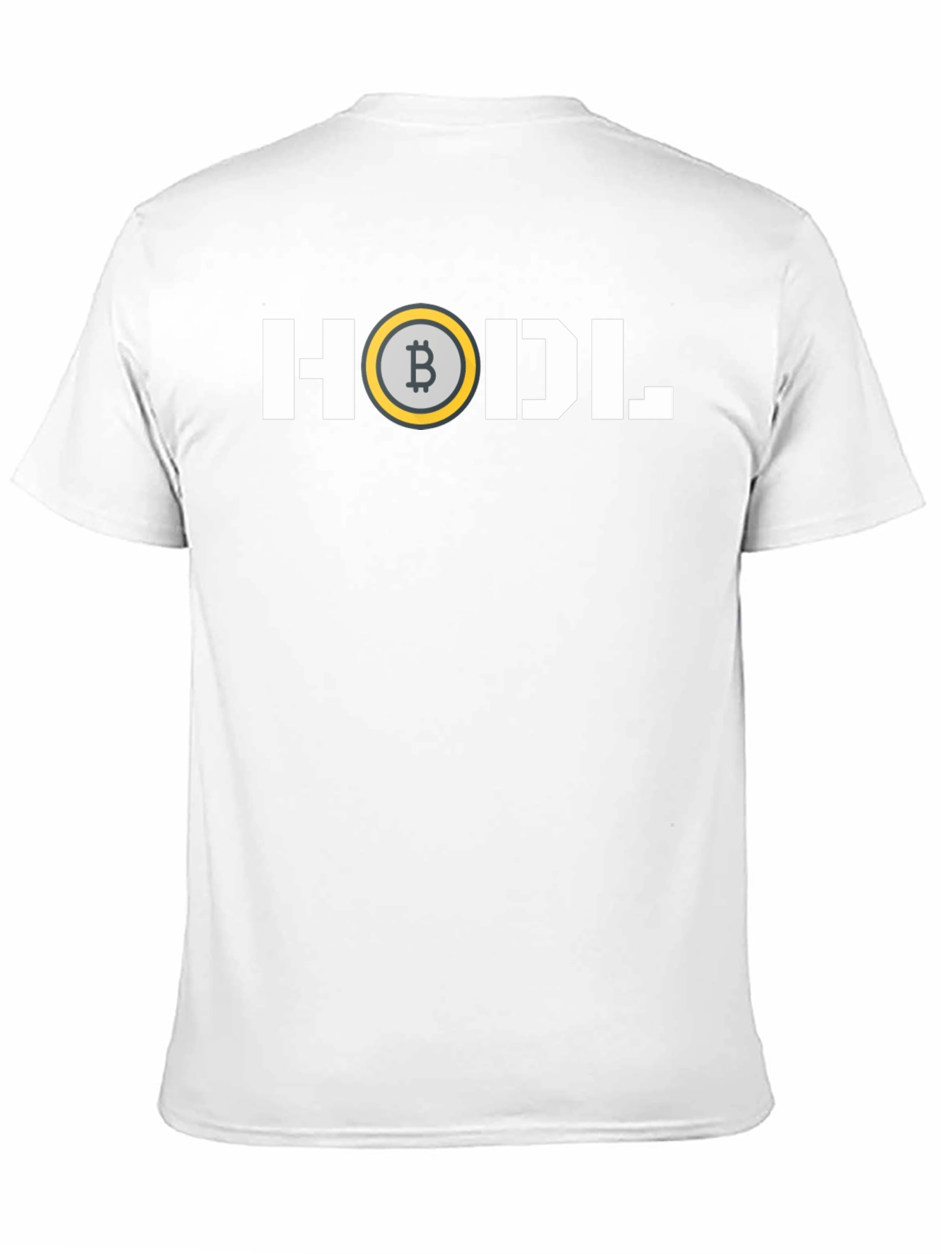 HODL Bitcoin Crypto T-Shirt - Black Cotton Tee