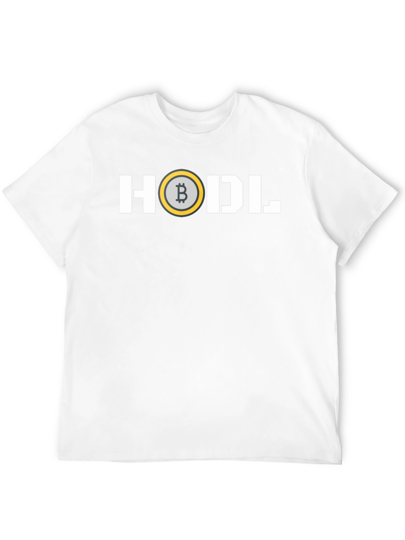 HODL Bitcoin Crypto T-Shirt - Black Cotton Tee