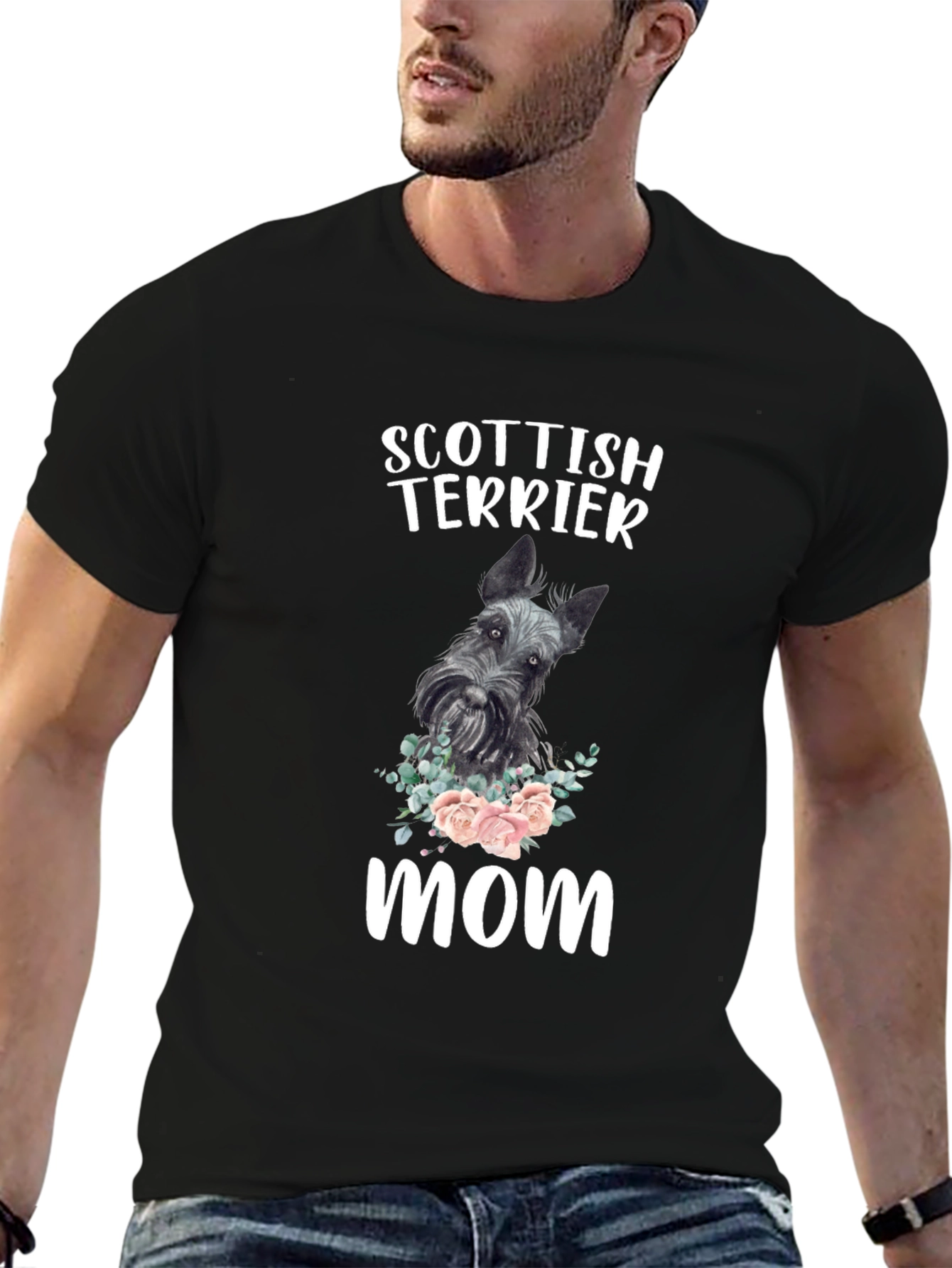 Scottish Terrier Mom T-Shirt