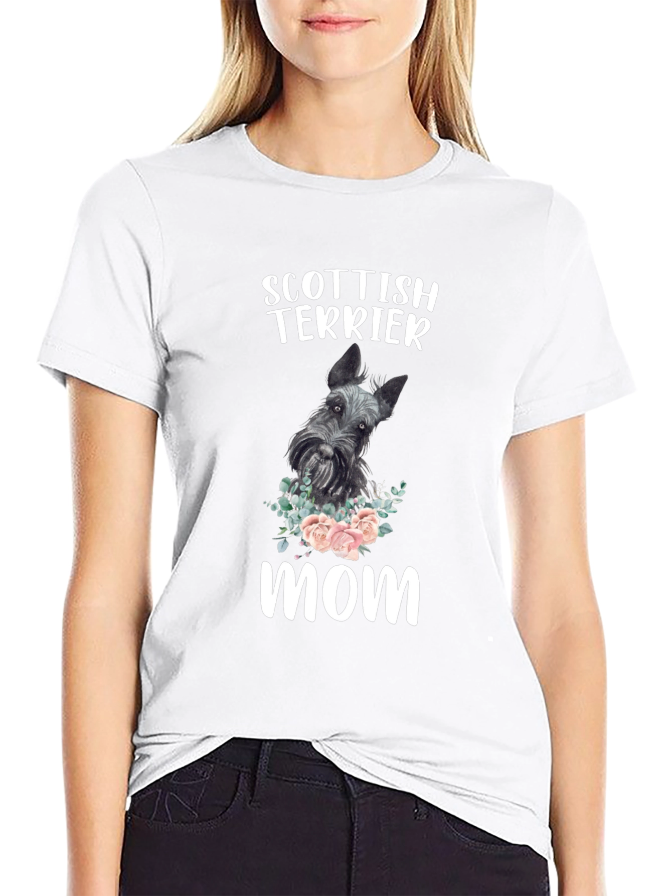 Scottish Terrier Mom T-Shirt