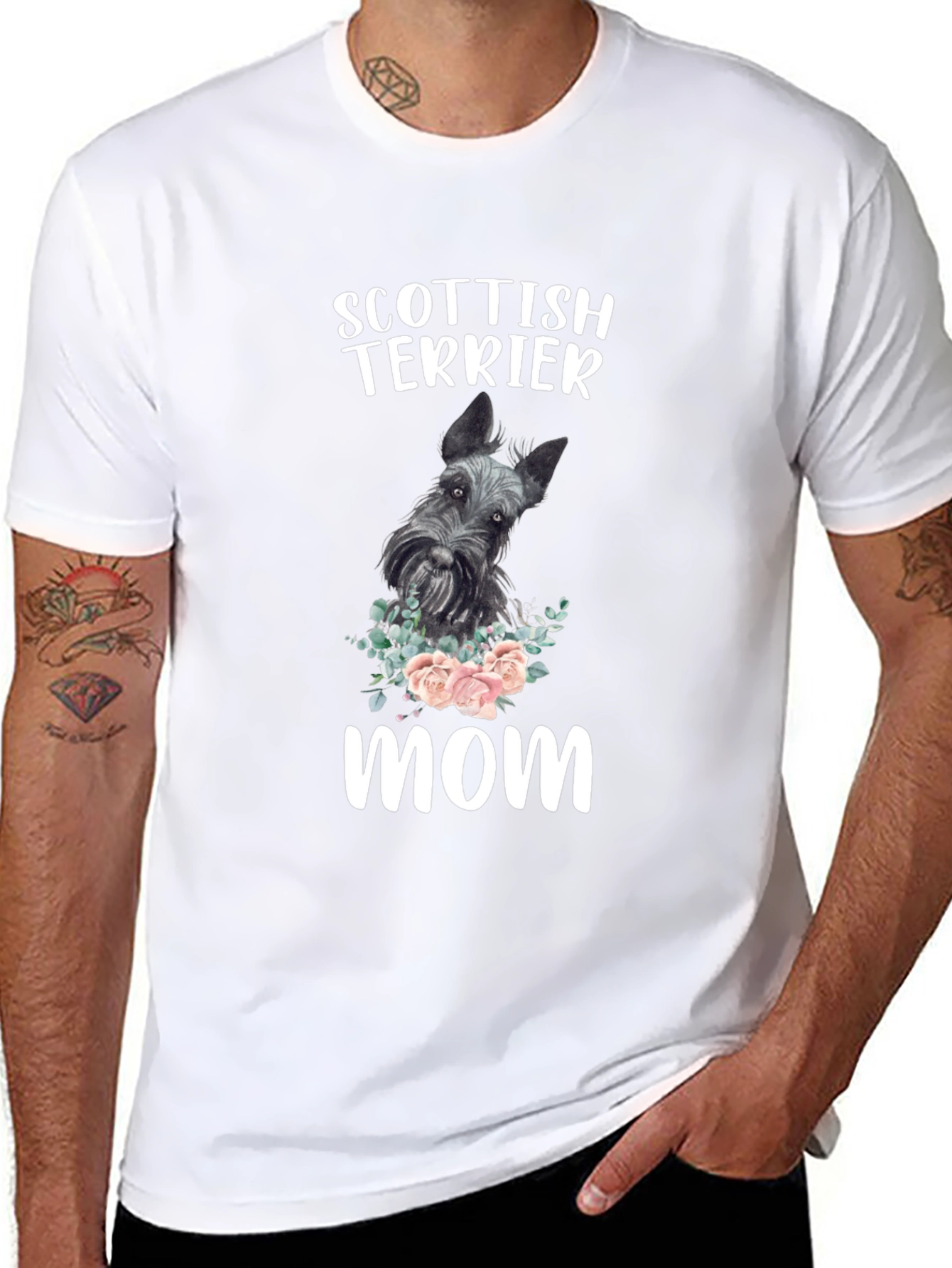 Scottish Terrier Mom T-Shirt