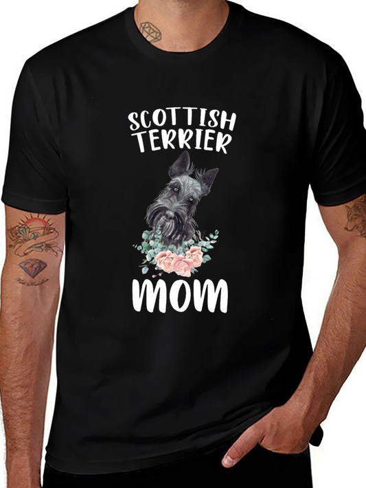 Scottish Terrier Mom T-Shirt