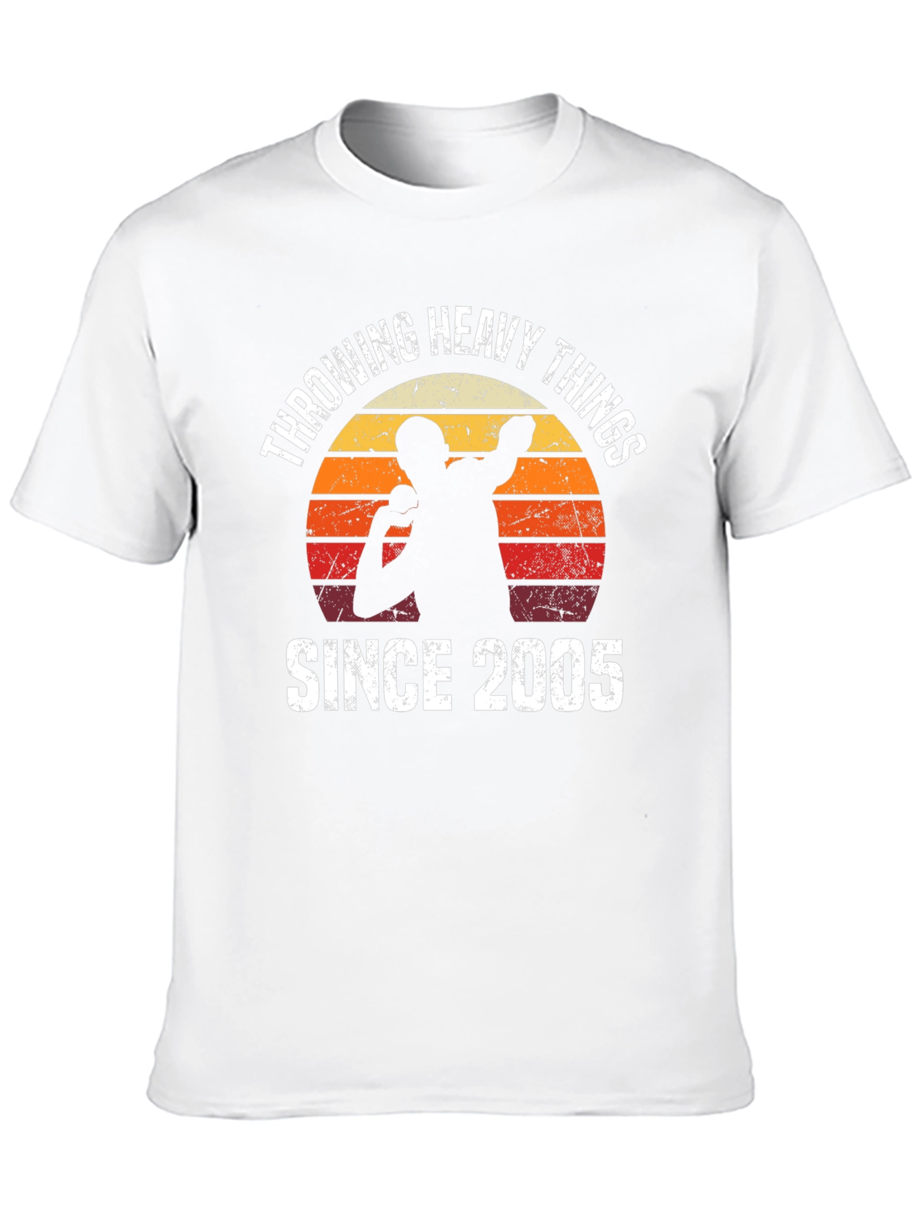 Throwing Heavy Things Since 2005 T-Shirt