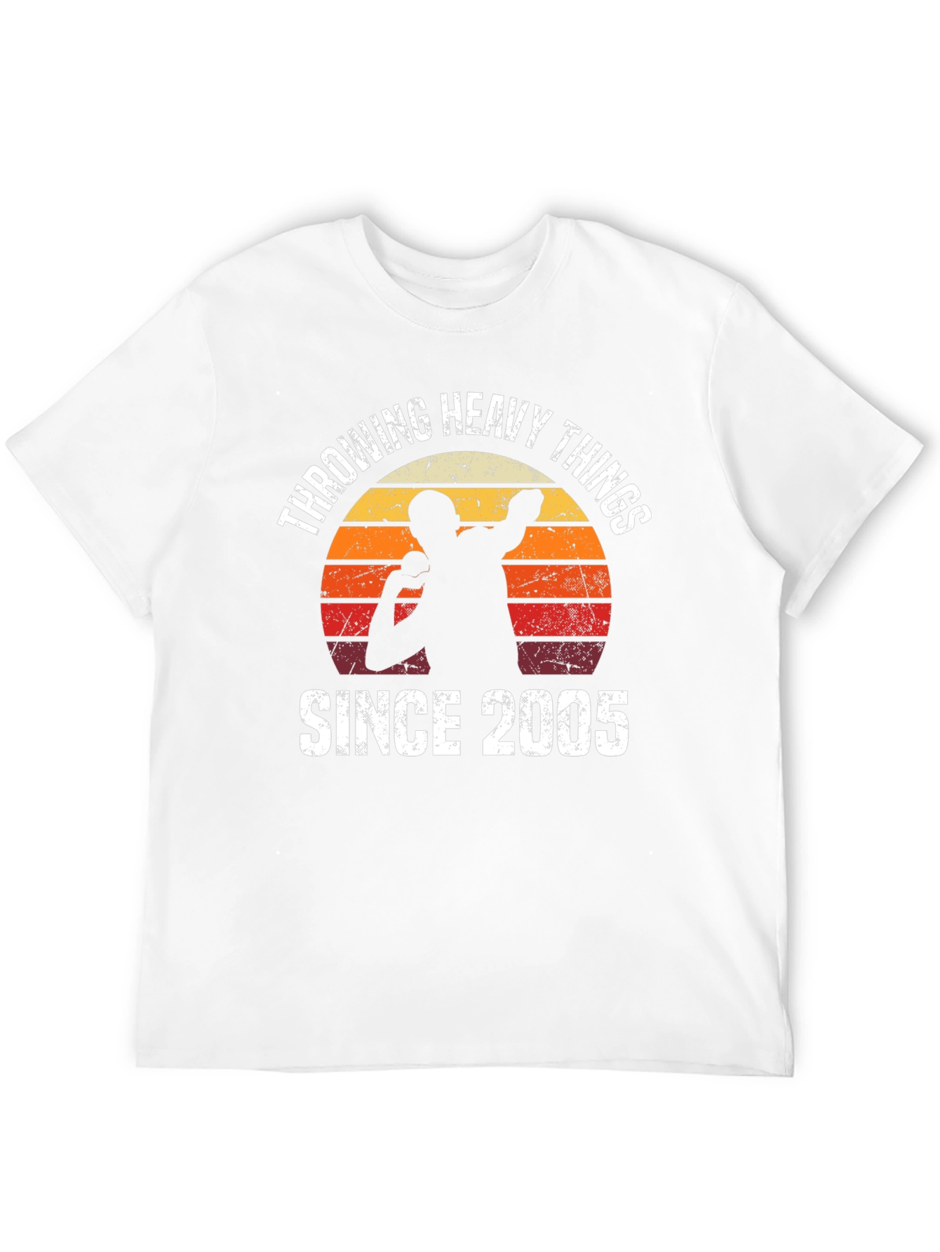 Throwing Heavy Things Since 2005 T-Shirt