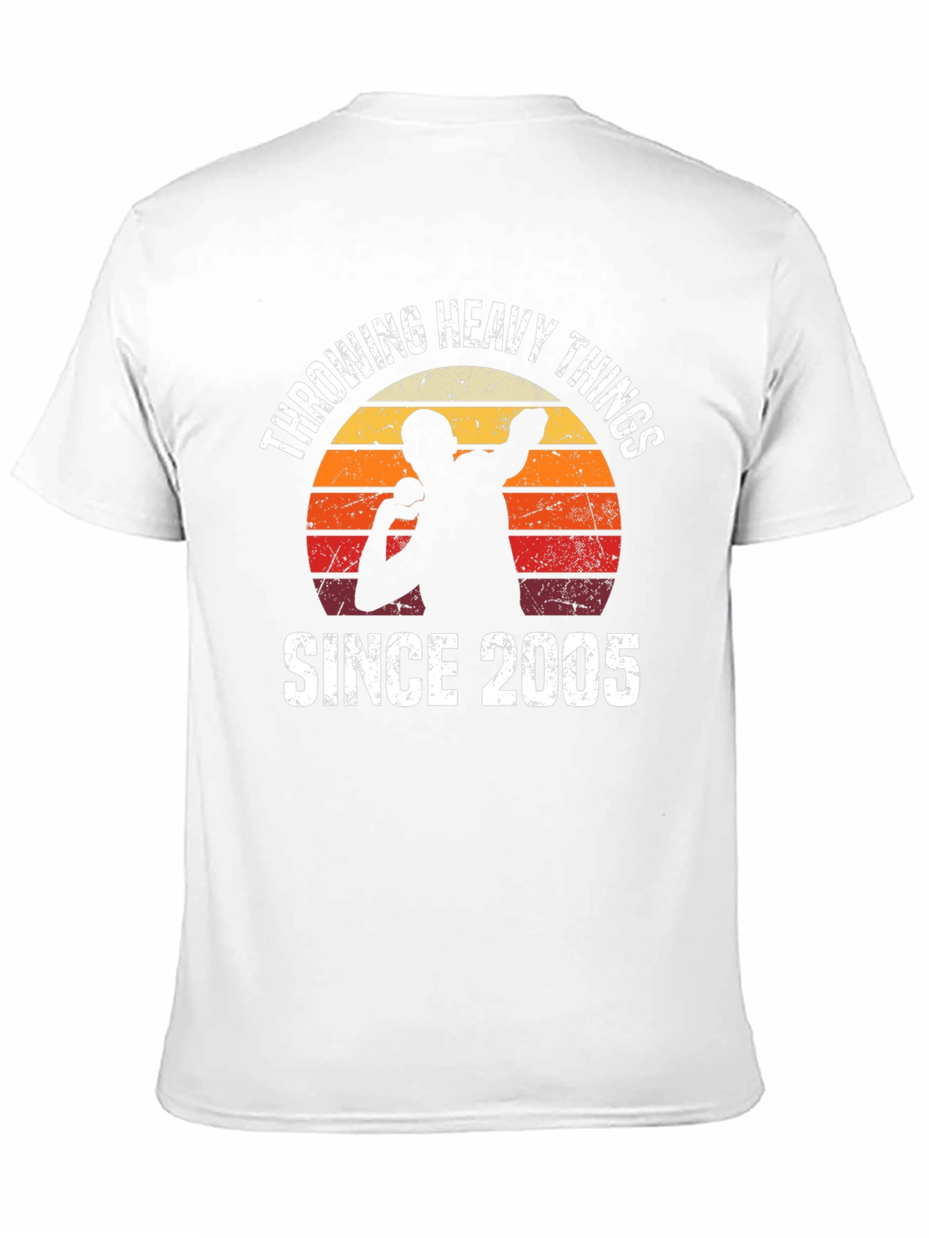 Throwing Heavy Things Since 2005 T-Shirt